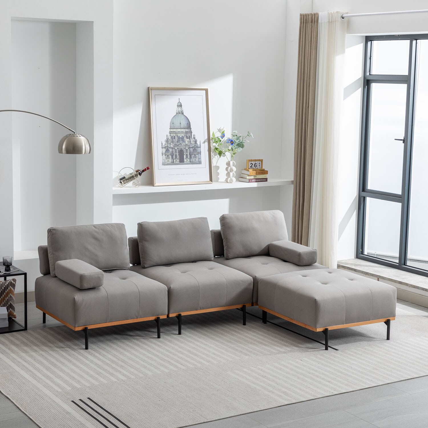 SINOFURN SYB920009WT Sofas-Loveseats - View #4