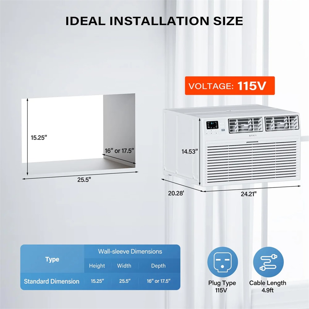Rovsun LO1G46001009 Wall-Air-Conditioners - View #4