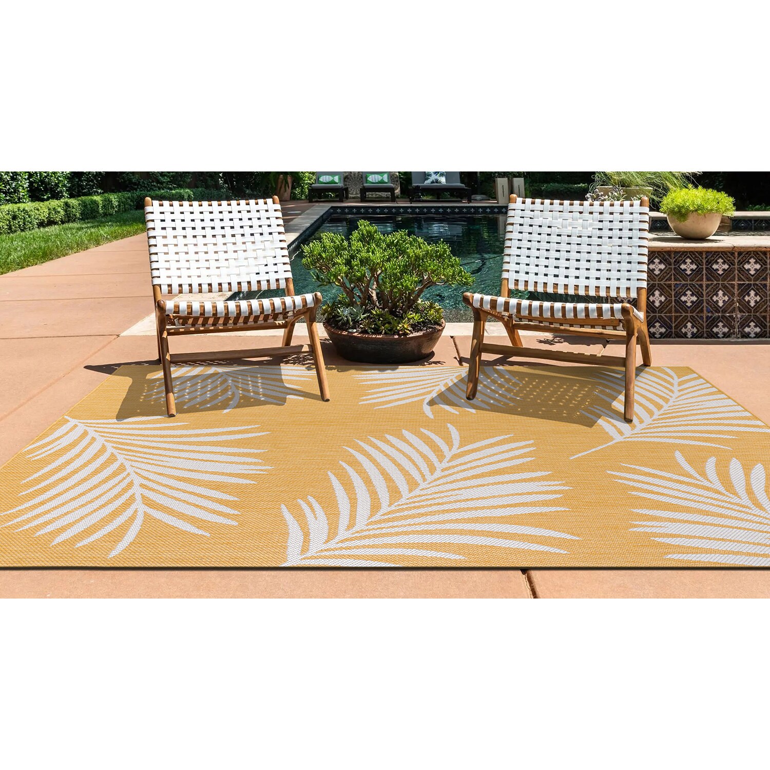 World Rug Gallery 111YELLOW8X10 rugs - View #8