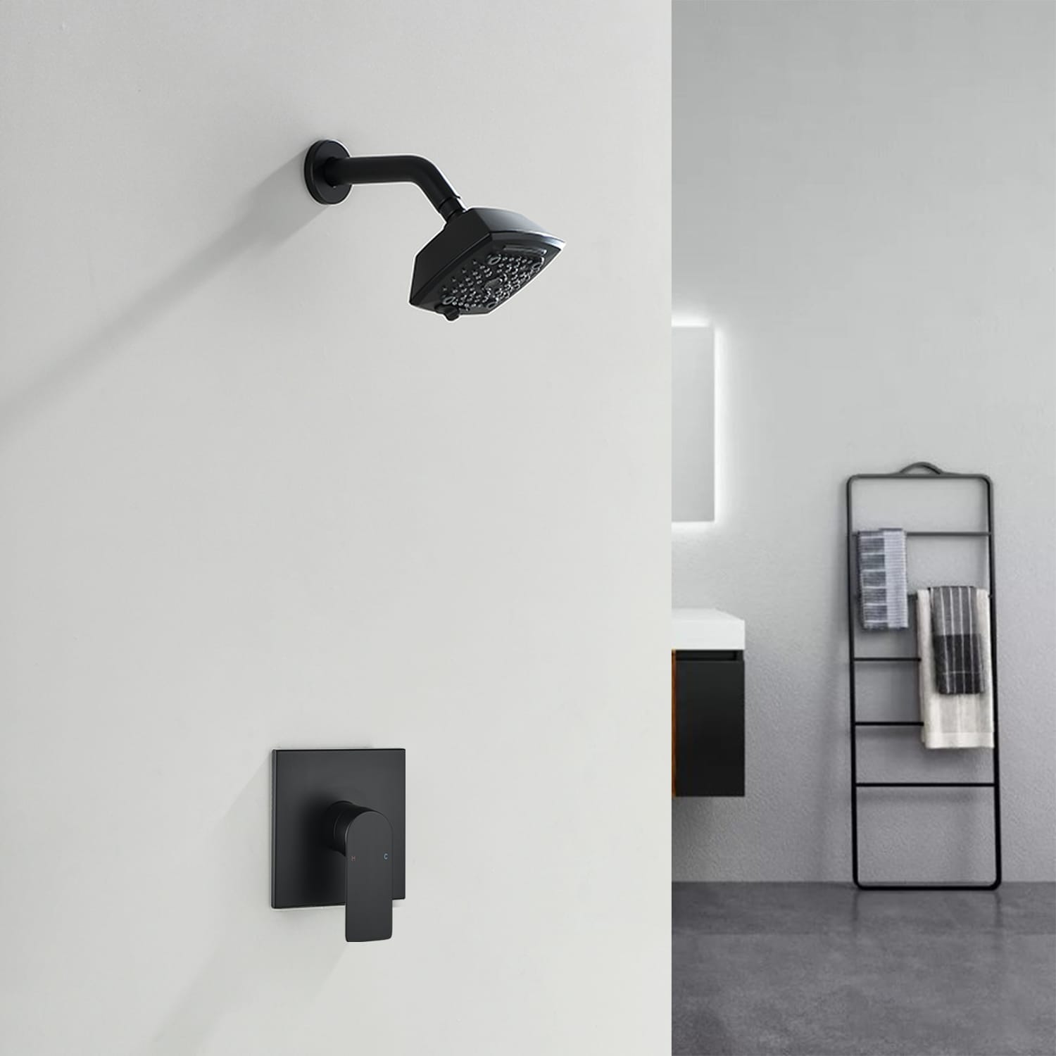 Poinic CFA-MB-88084 Tub-Shower-Faucets - View #5