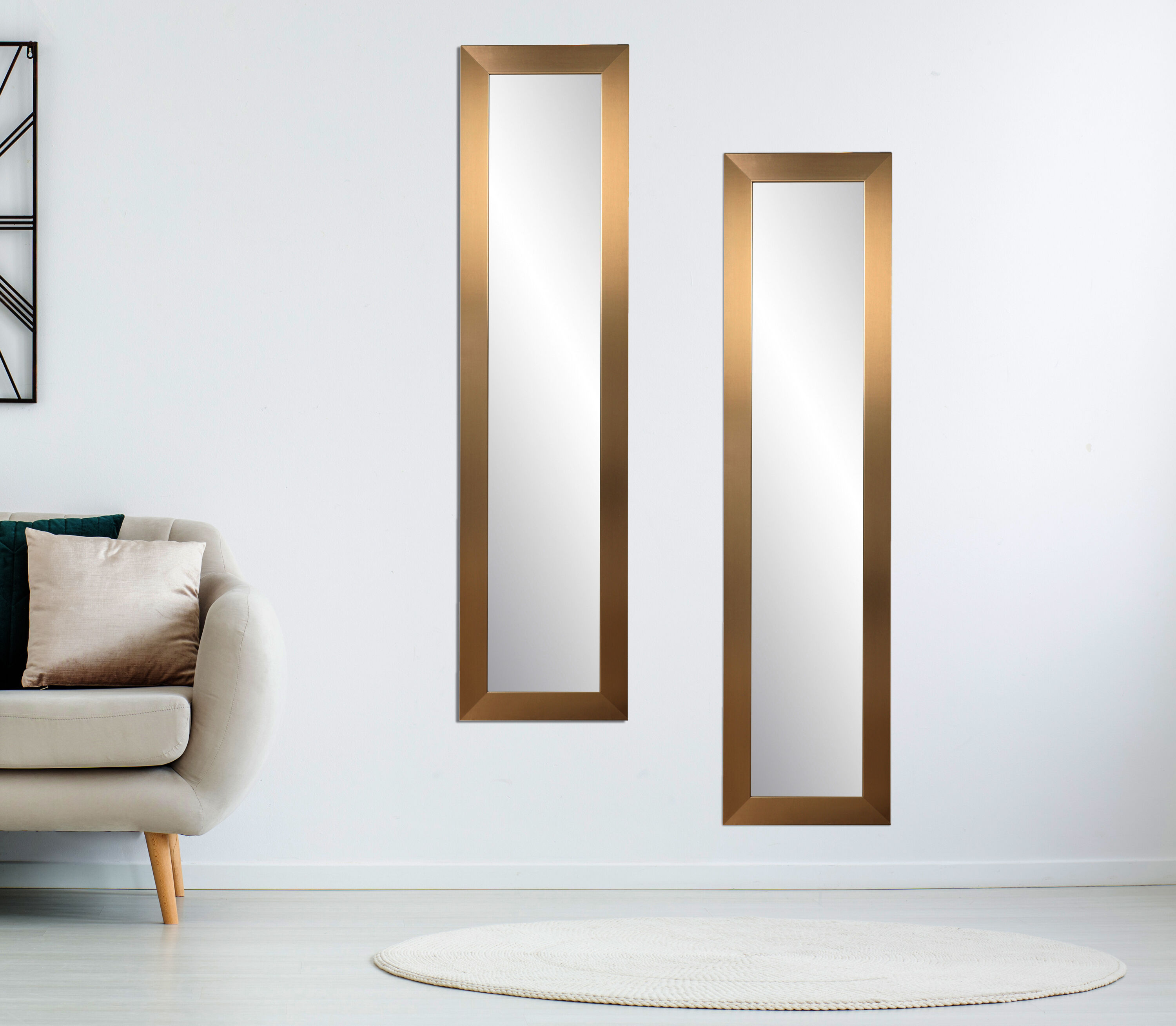 BrandtWorks BM62SKINNY-2PC Decor-Mirrors - View #8