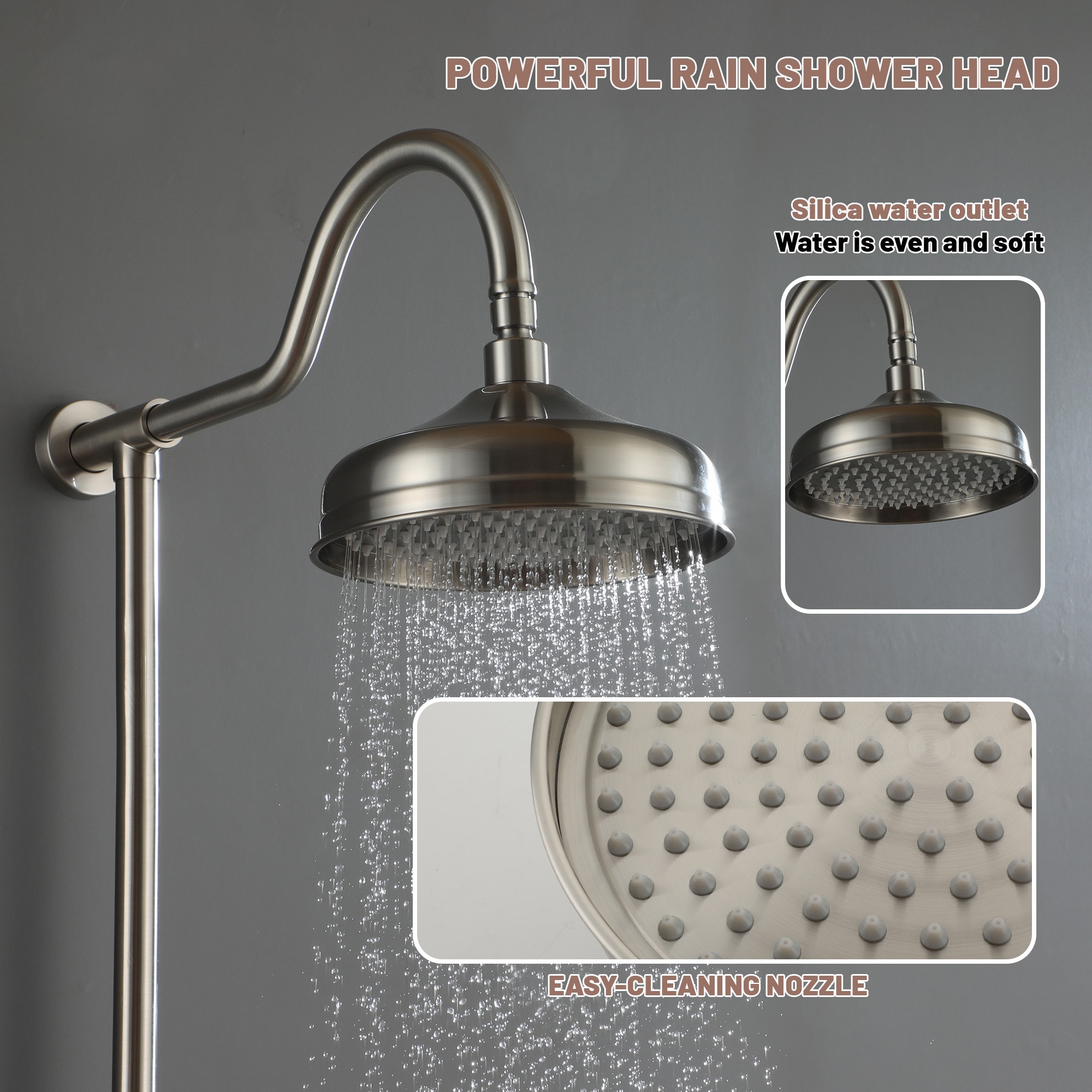 LUCKY ONE MD-JMSW55160 Showerhead-Bar-Panels - View #7
