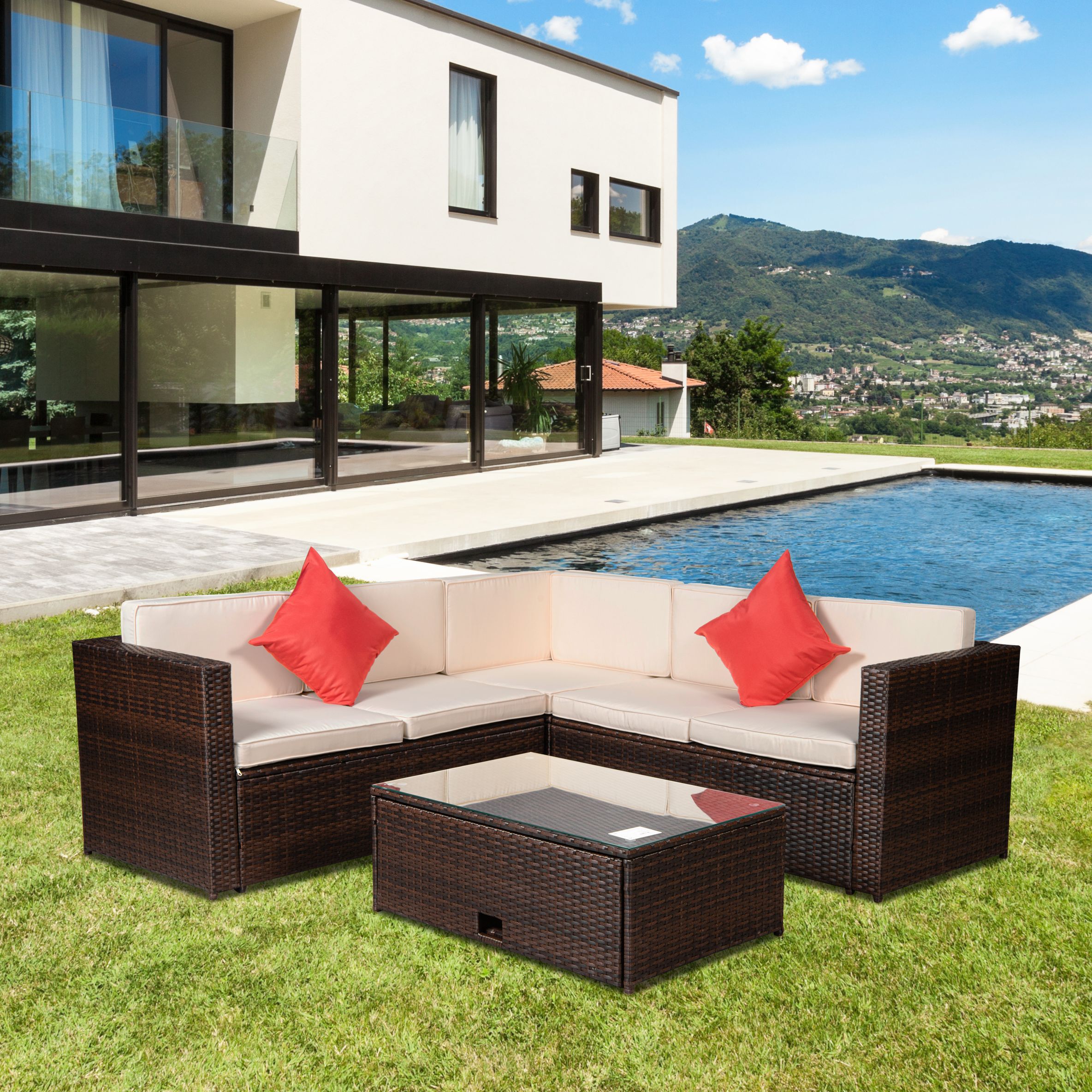 Flynama YC-V-W685-S00001 Patio-Conversation-Sets - View #2