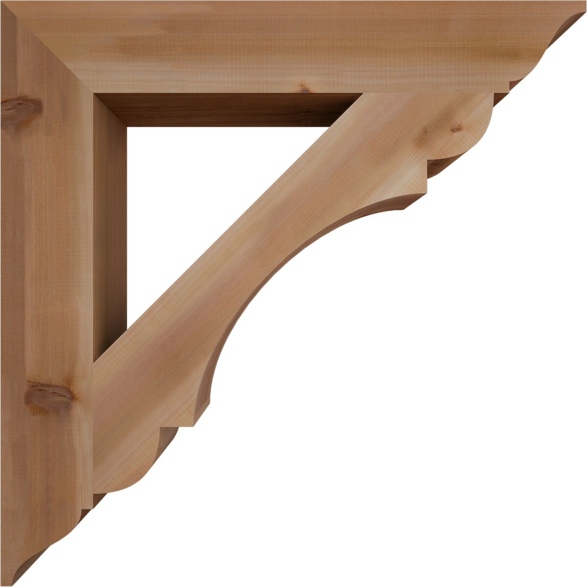 Ekena Millwork BKT06X38X38OLY01SWR Exterior-Brackets-Braces - View #3