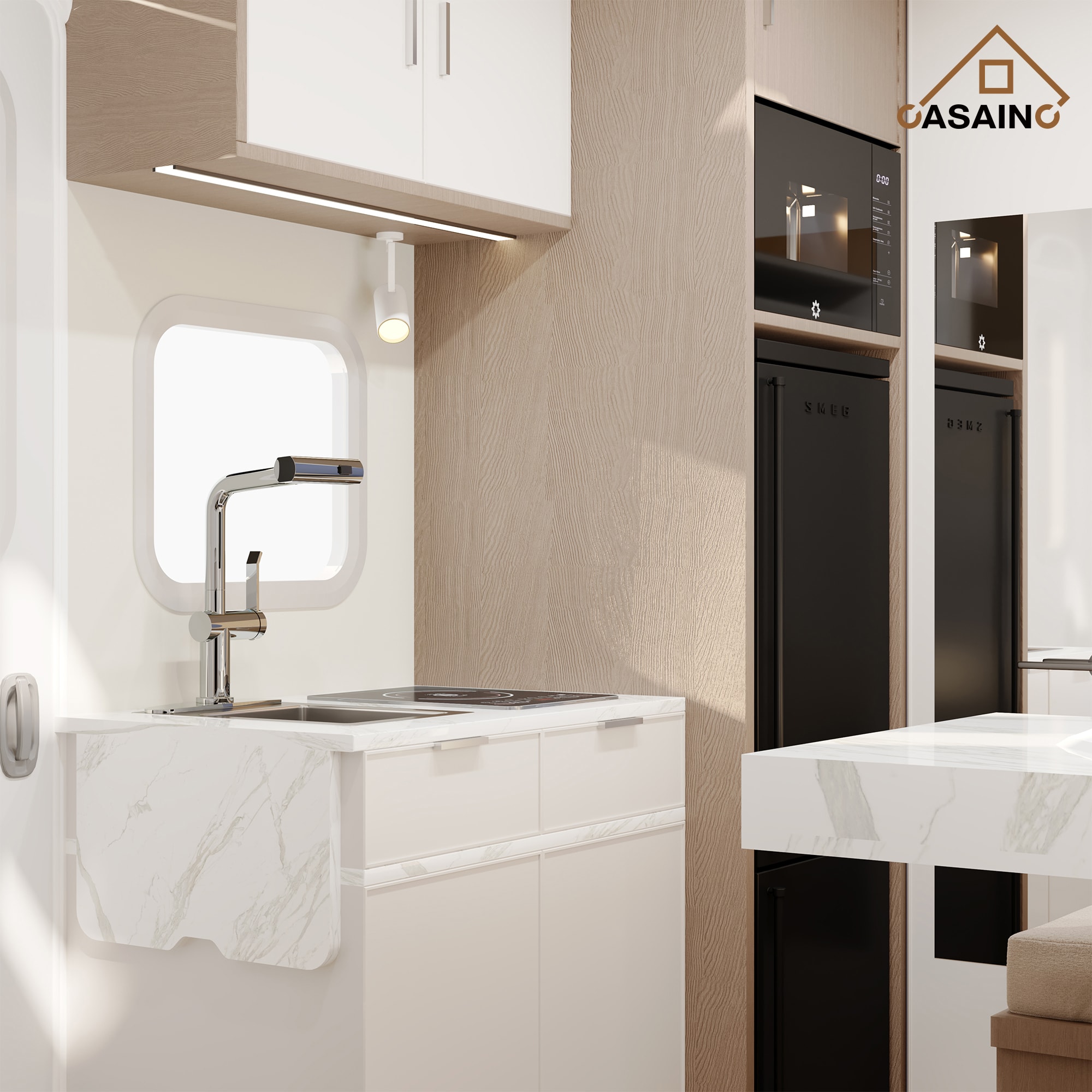 CASAINC KCLT0061CP Kitchen-Faucets - View #6