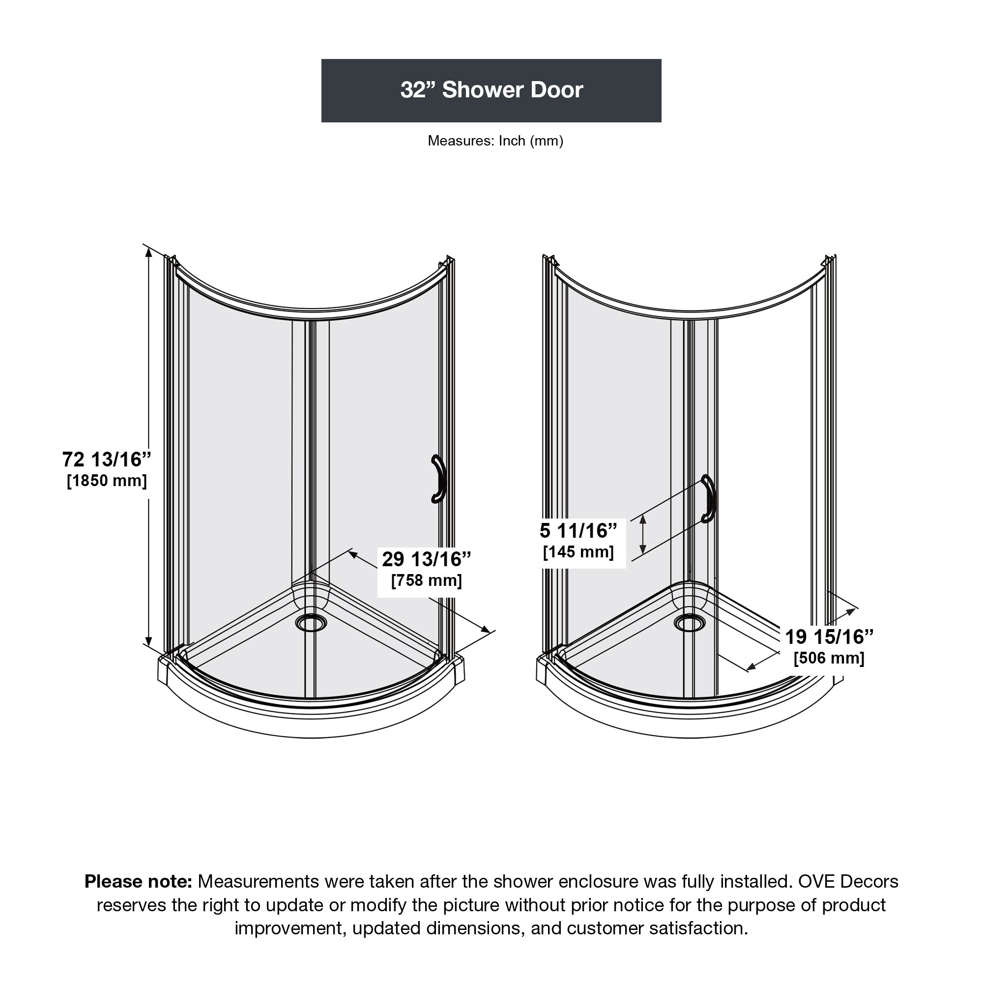 OVE Decors 15SKC-B1431P-001AC Alcove-Shower-Kit - View #13