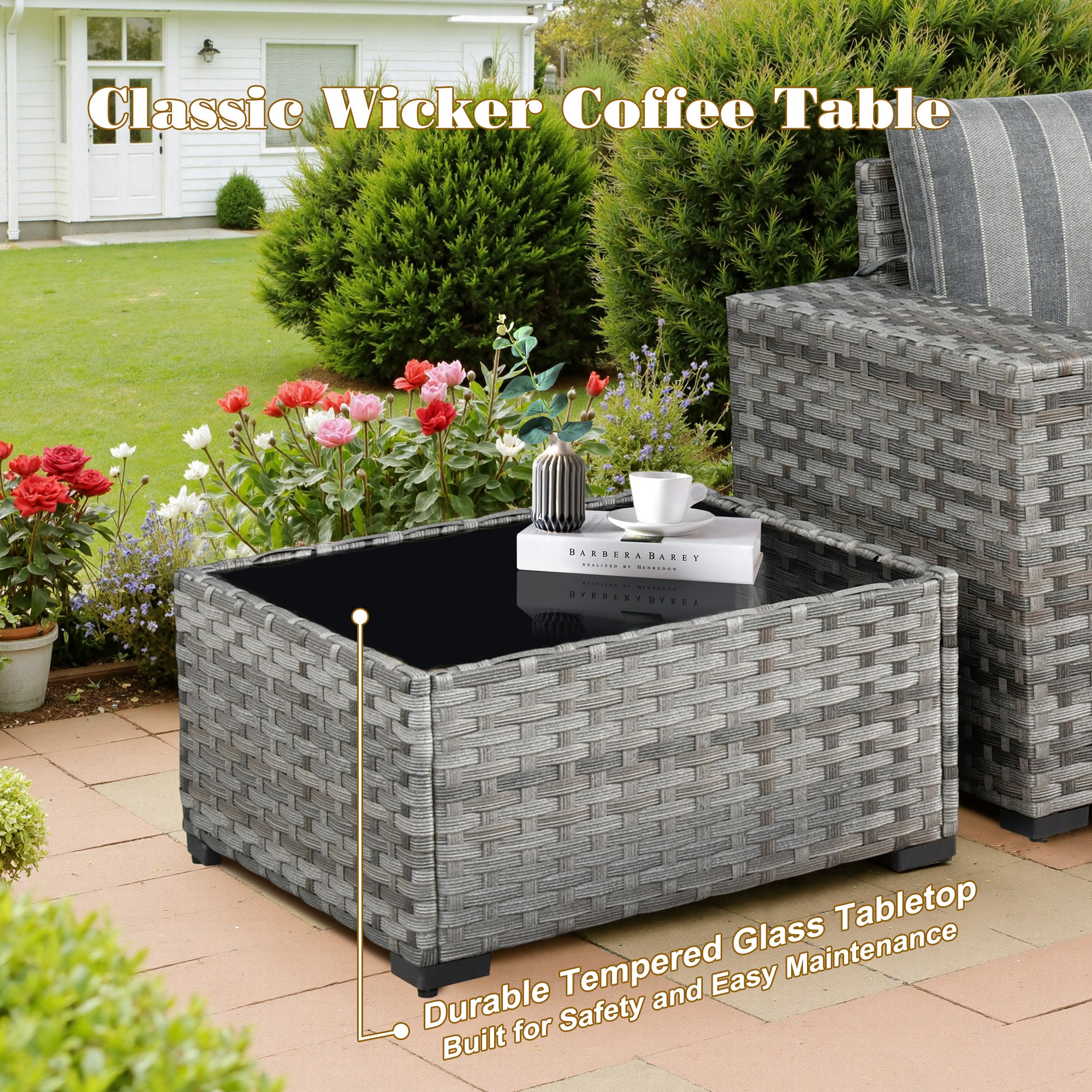 Pouuin SCFPBBR20T-9 Patio-Sofas-Daybeds - View #10