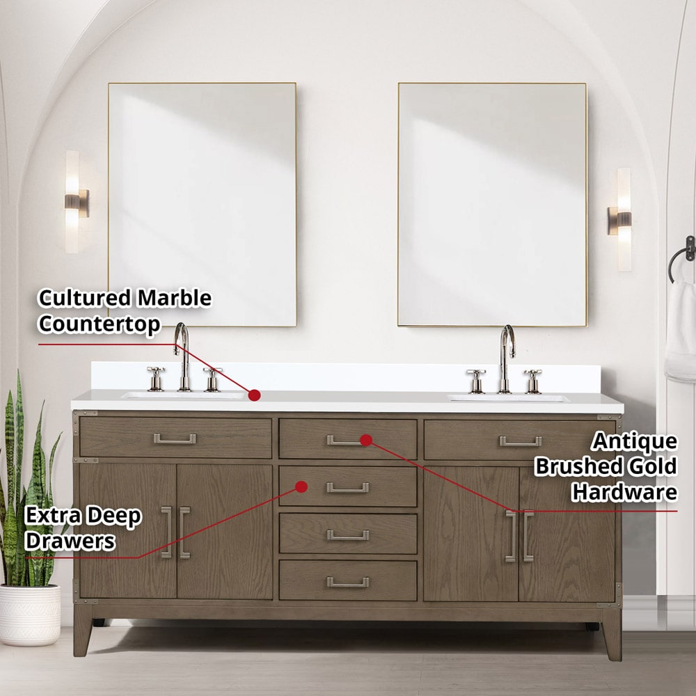 Lexora LVW72DR311 Bath-Vanity-Combo - View #7