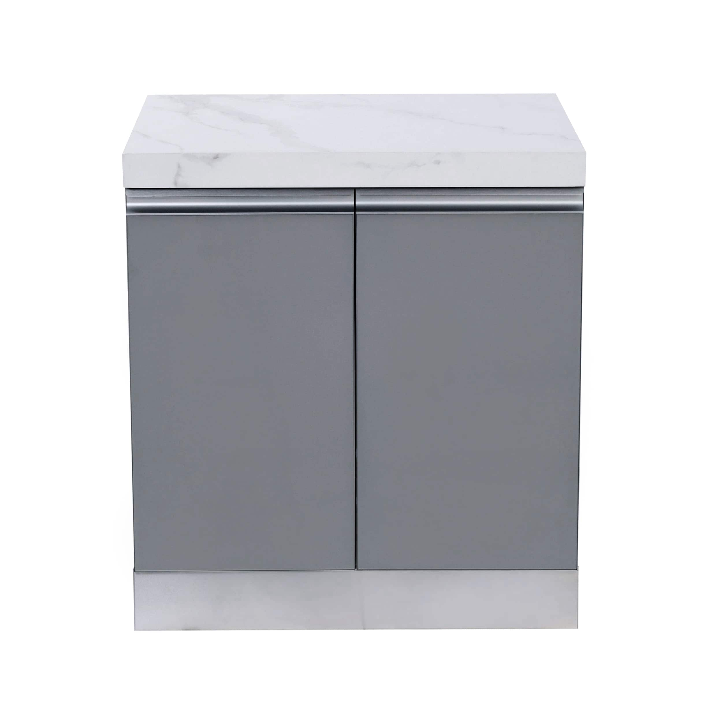 NAPOLEON OASIS Modular Components 24-in W x 24-in D x 35.5-in H Outdoor Kitchen Pull-out Wastebasket Cabinet IM-WDC-CN Sansujyuku sansujyuku.com