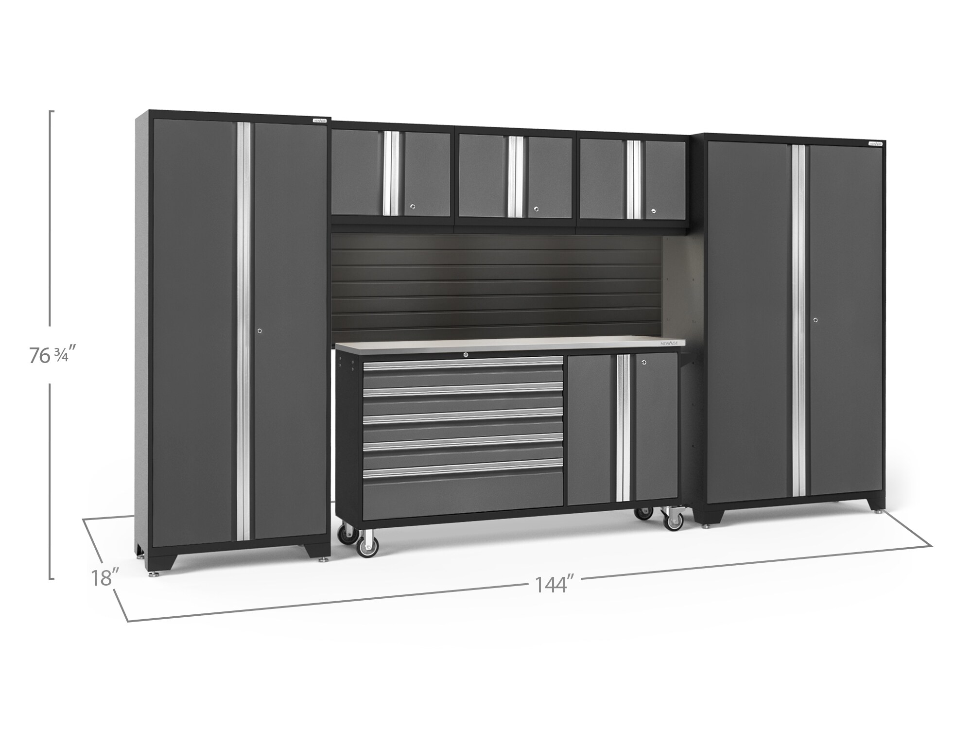 NewAge Products 40427 Garage-Storage-Systems - View #3