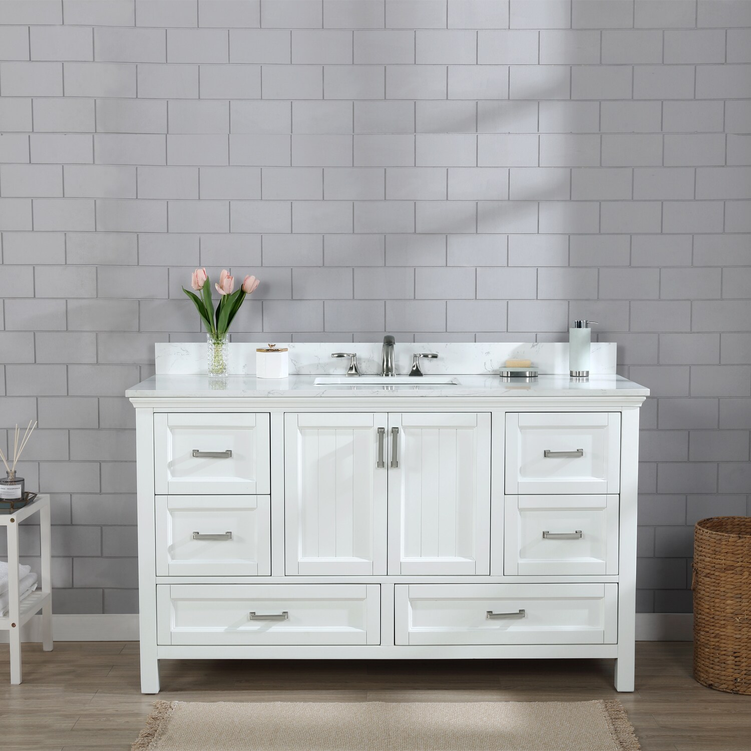Altair 538060S-WH-AW-NM Bath-Vanity-Combo - View #8