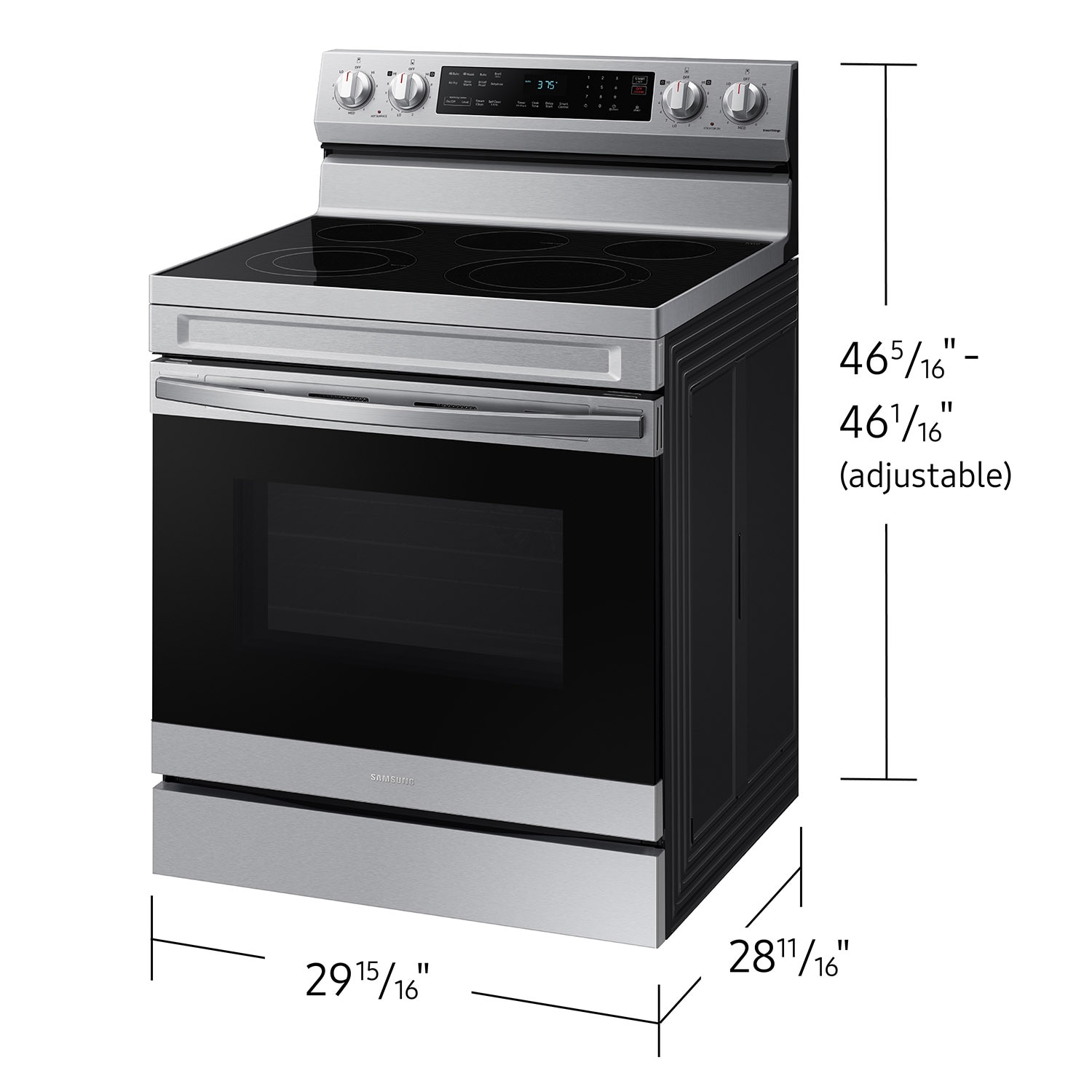 Samsung NE63D6511SR Freestanding-Electric-Ranges - View #13