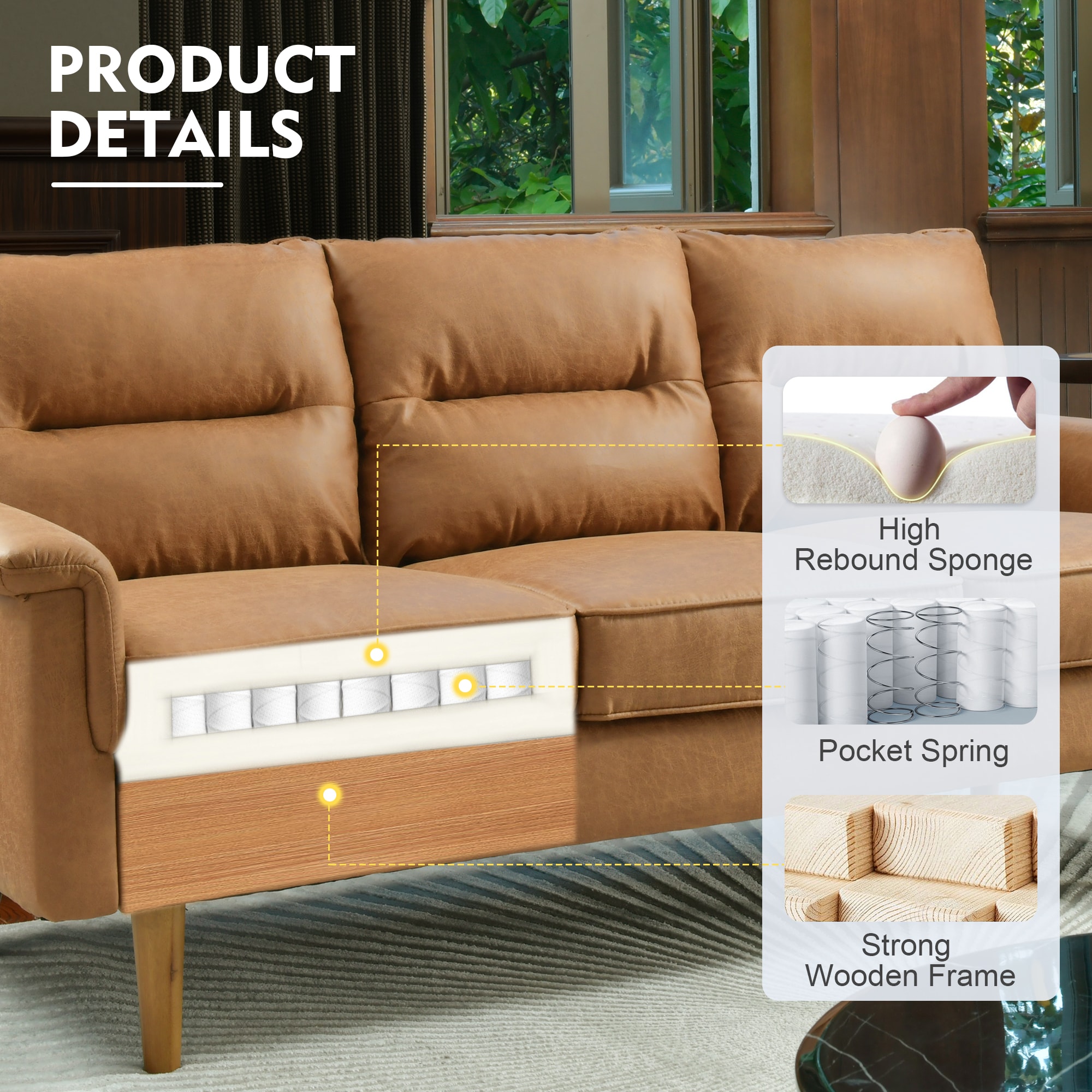 Ovios ONYK700 Sofas-Loveseats - View #4
