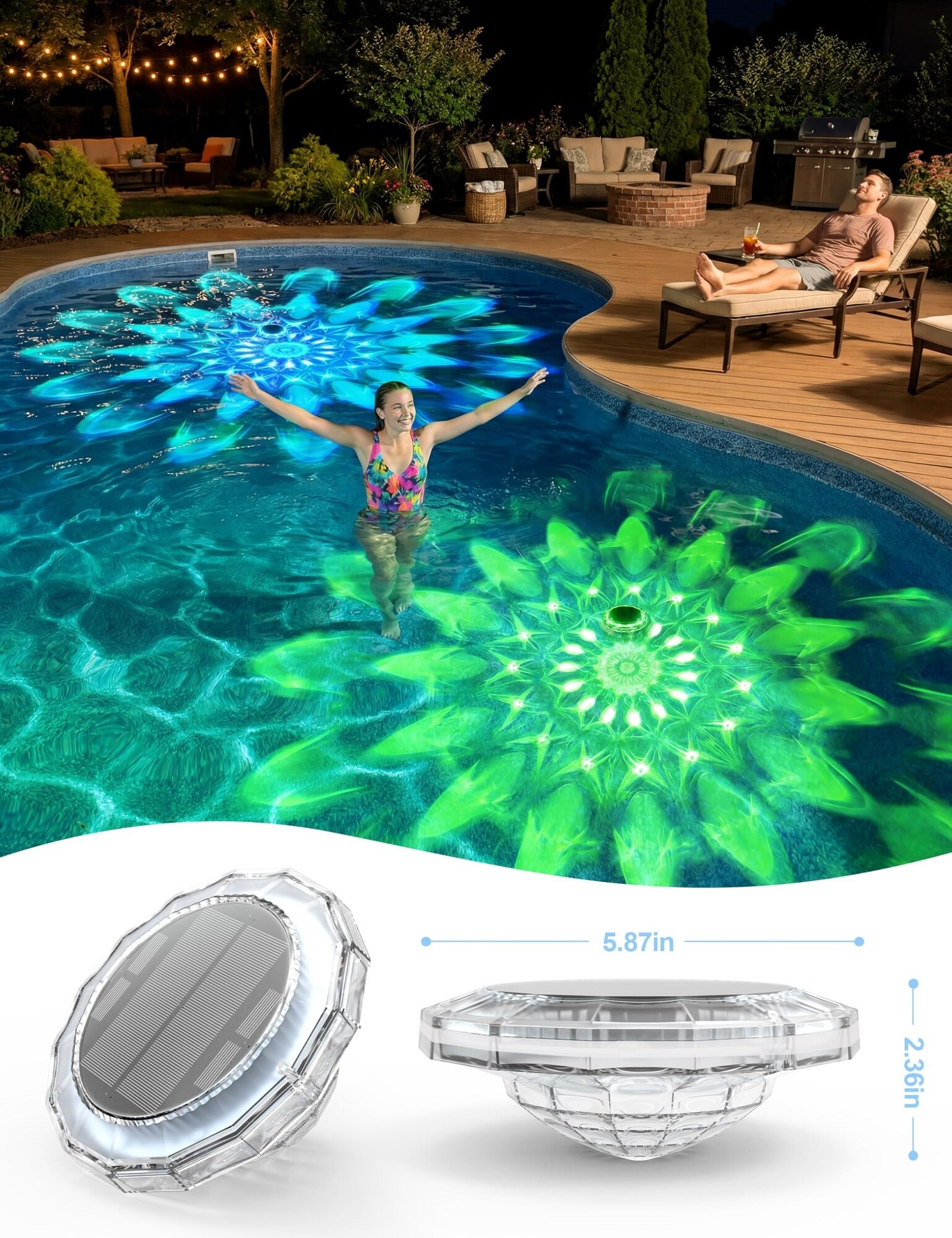 Oyezvary LOZ0407P23 Pool-Lights - View #6