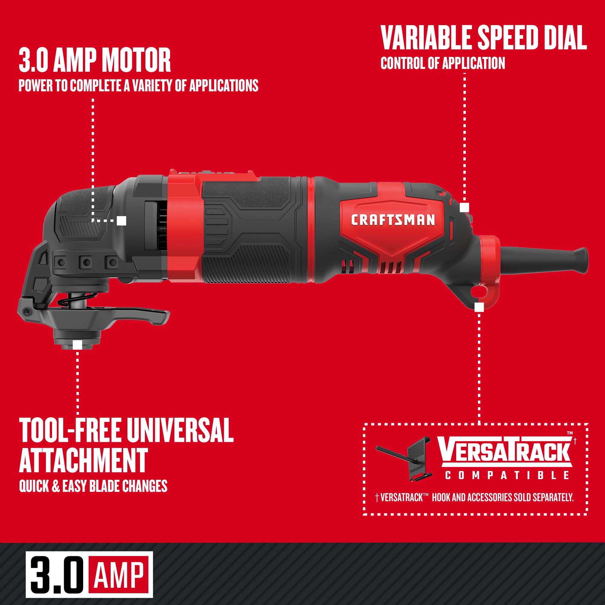 CRAFTSMAN CMEW401 Oscillating-Tool-Kits - View #3