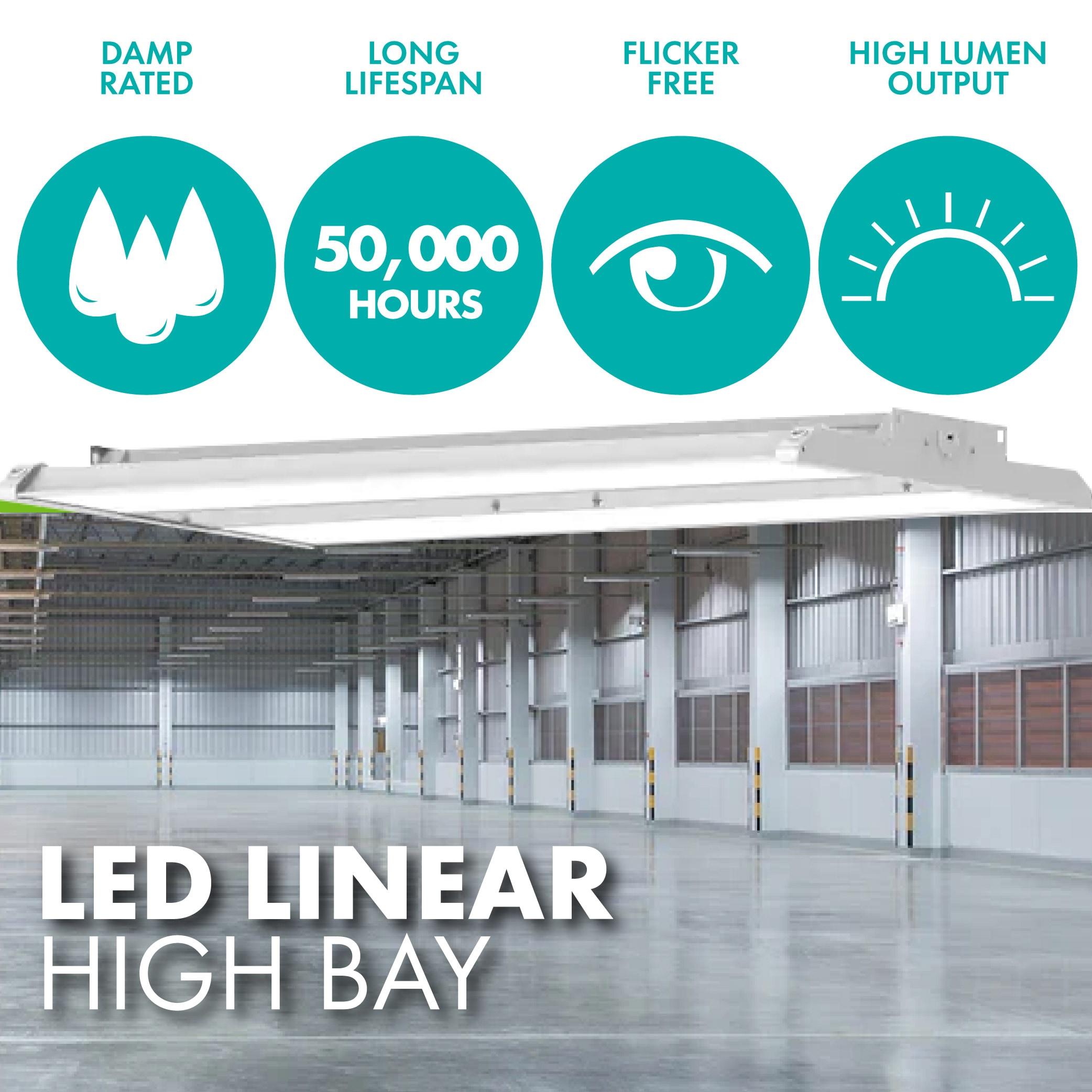 Simply Conserve PLT-L105HBL250D High-Bay-Lights - View #3