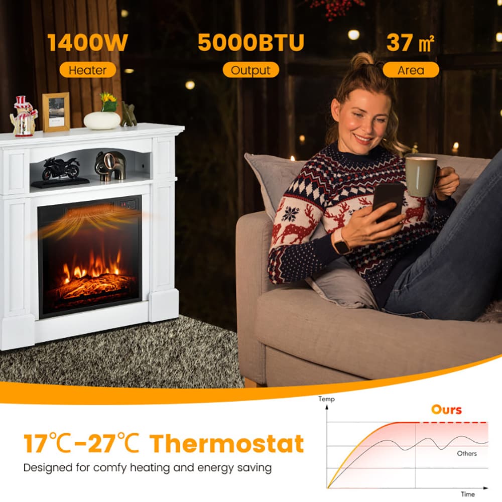 CASAINC CA-CYTVS07-WOK Electric-Fireplaces - View #5