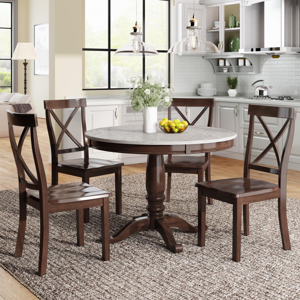 dining room table set with 4 chairs