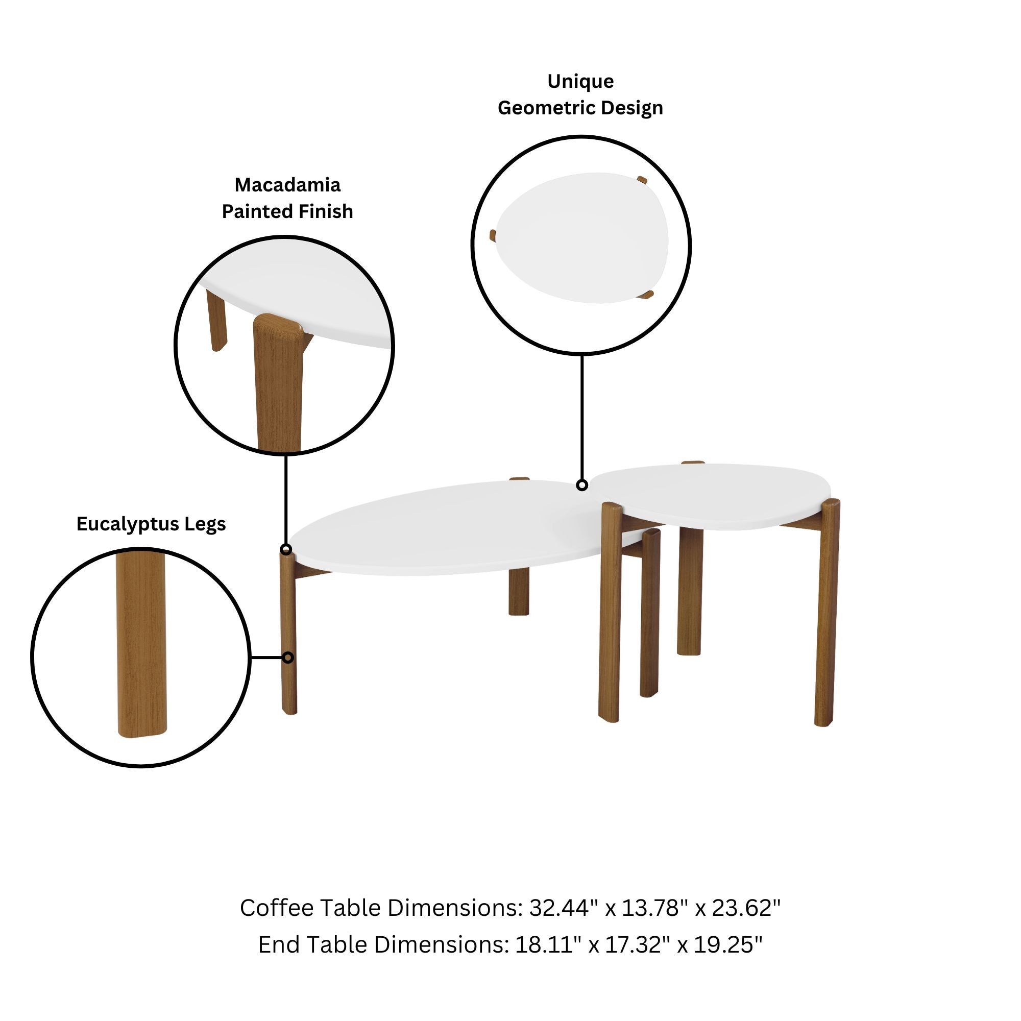 Manhattan Comfort 2-82735-WH Coffee-Tables - View #5