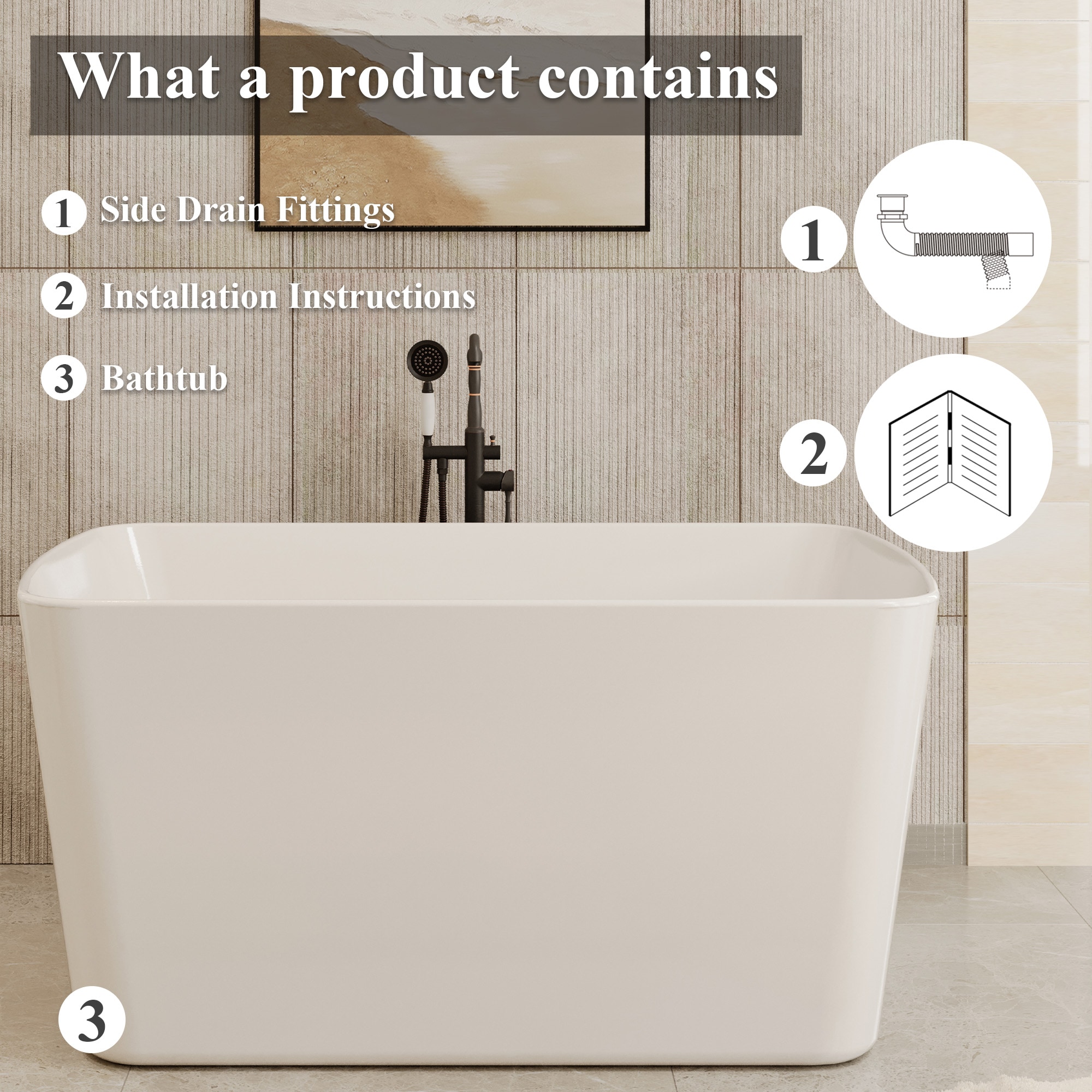 CASAINC CA-BT-10468 bathtubs - View #12