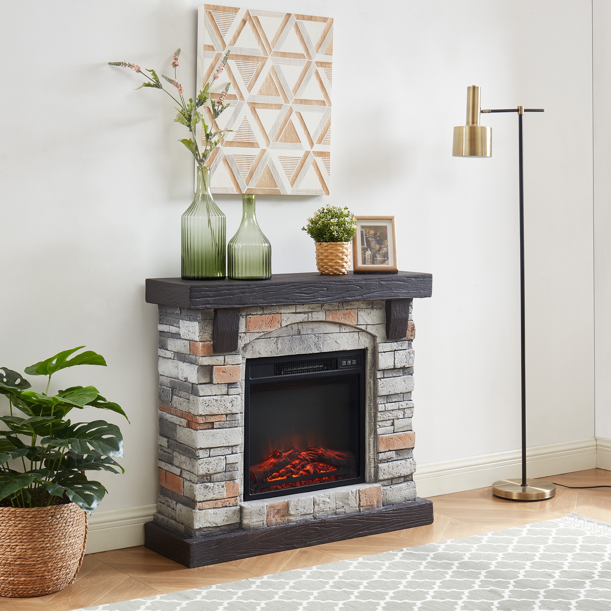 CASAINC CA-VCSFP-36-GR Electric-Fireplaces - View #3