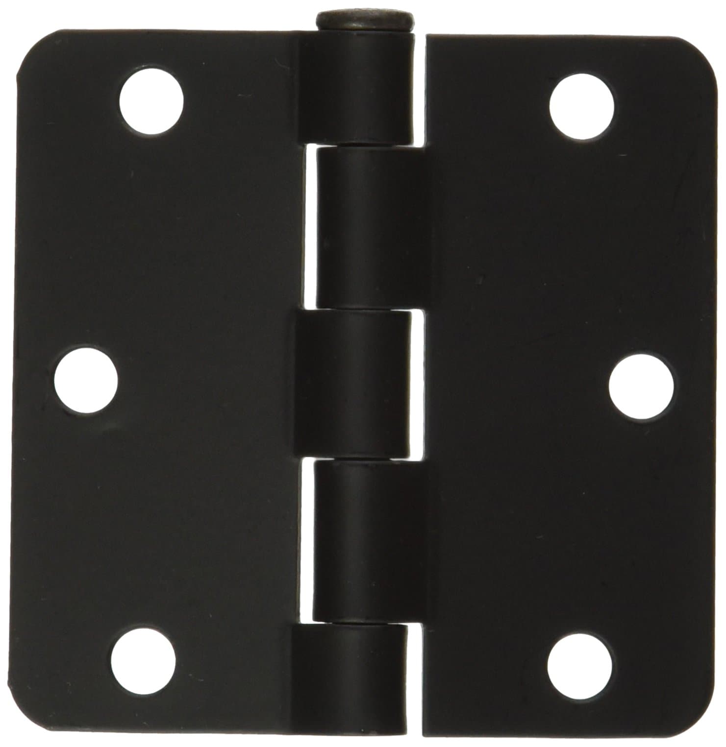 Spectrum Brands National 3 in. Oil-Rubbed Bronze Round Corner Door Hinge N830-202 #N830202