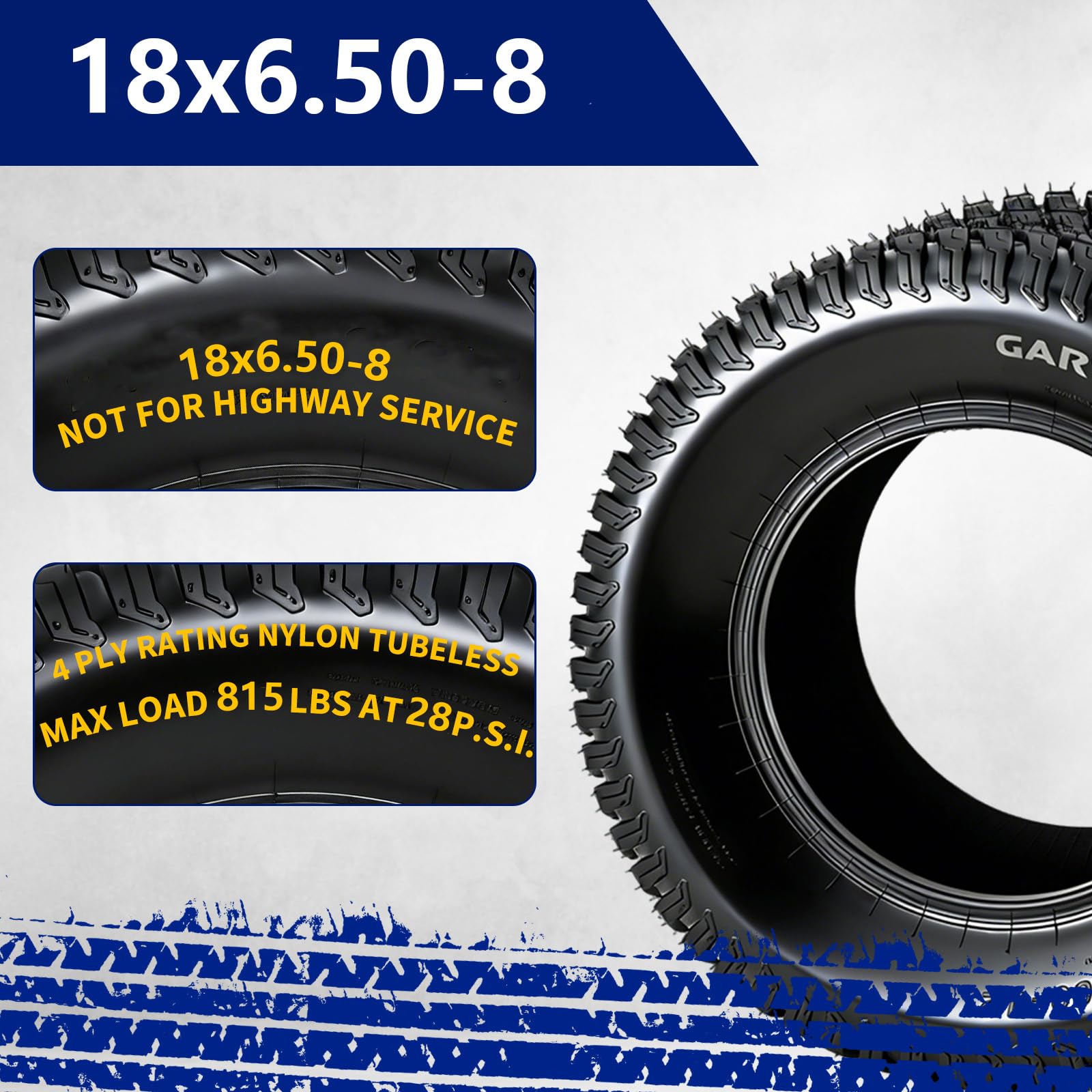 GarveeLife BKC-MUWWBXW Ope-Wheels-And-Tires - View #5