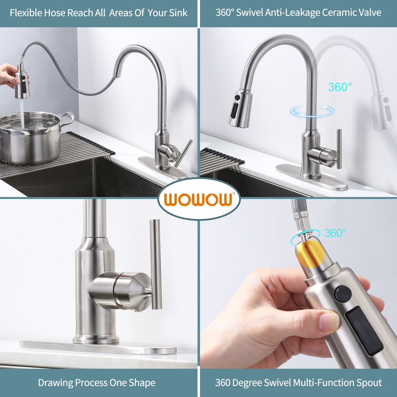 WOWOW 2312701-LW Kitchen-Faucets - View #5