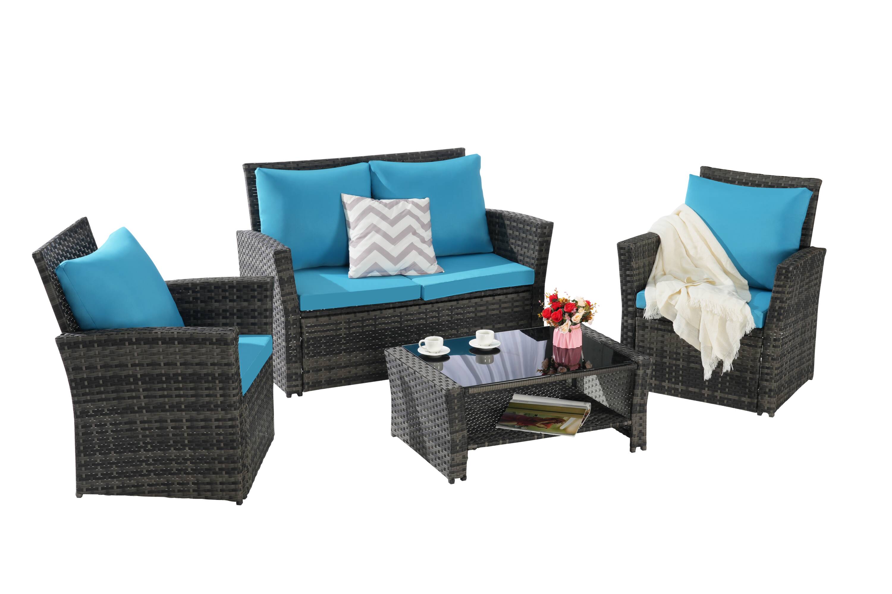 SANSTAR L-857M-V1 Patio-Conversation-Sets - View #8