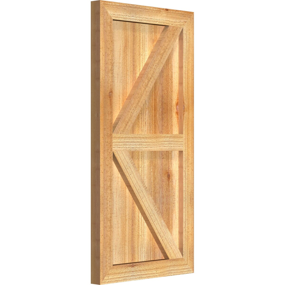 Ekena Millwork RBF06Z16X032RWR Exterior-Shutters - View #2