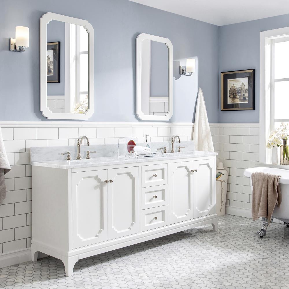 Water Creation QU72CW05PW-000TL1205 Bath-Vanity-Combo - View #3