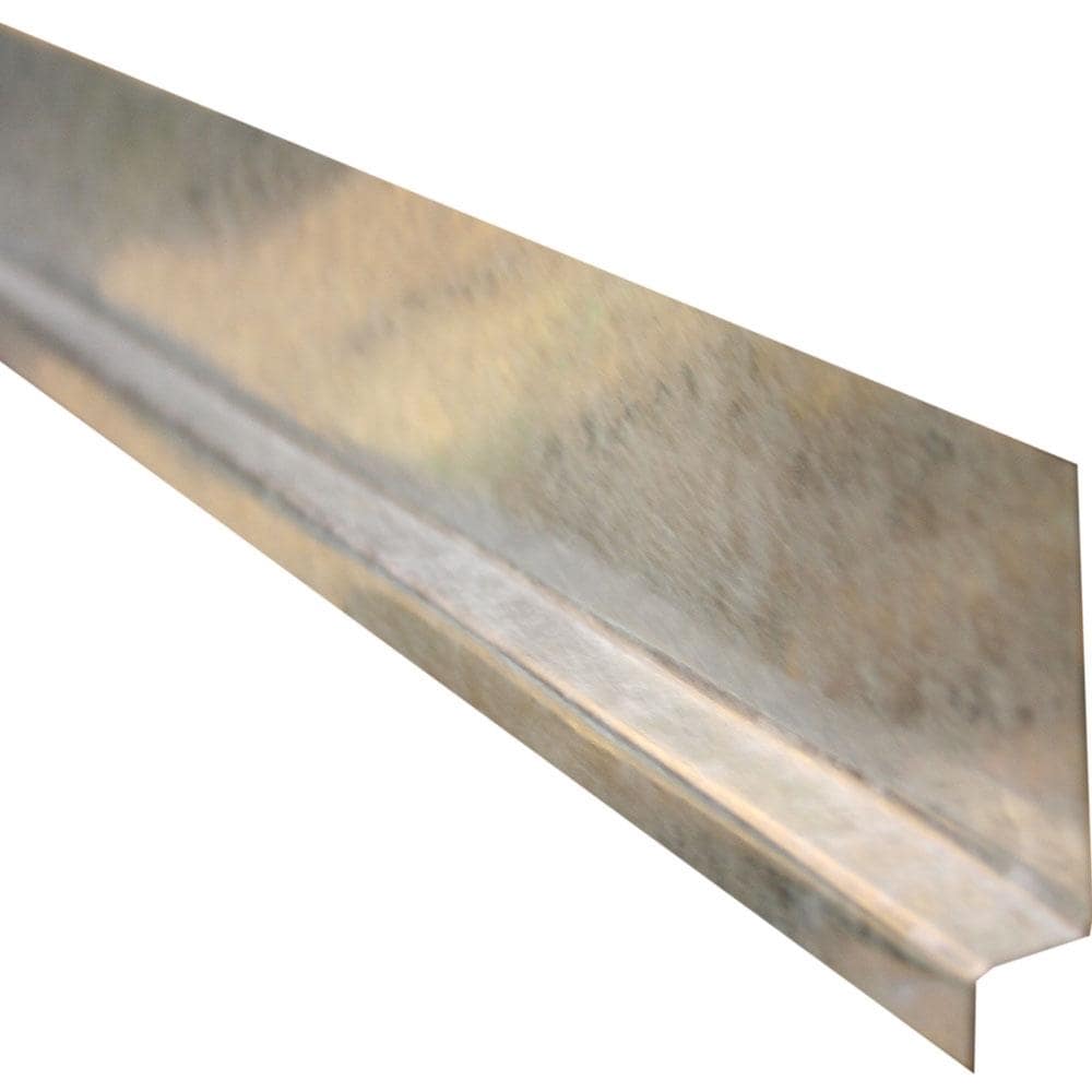 Union Corrugating GZ 2-in x 0.63-in x 120-in Galvanized steel Z Flashing