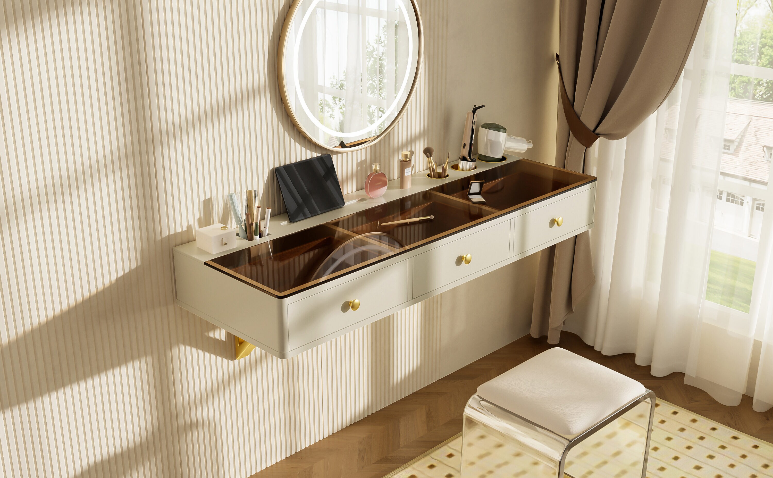 ModernLuxe L3P-N704P328589K Bedroom-Vanities - View #7