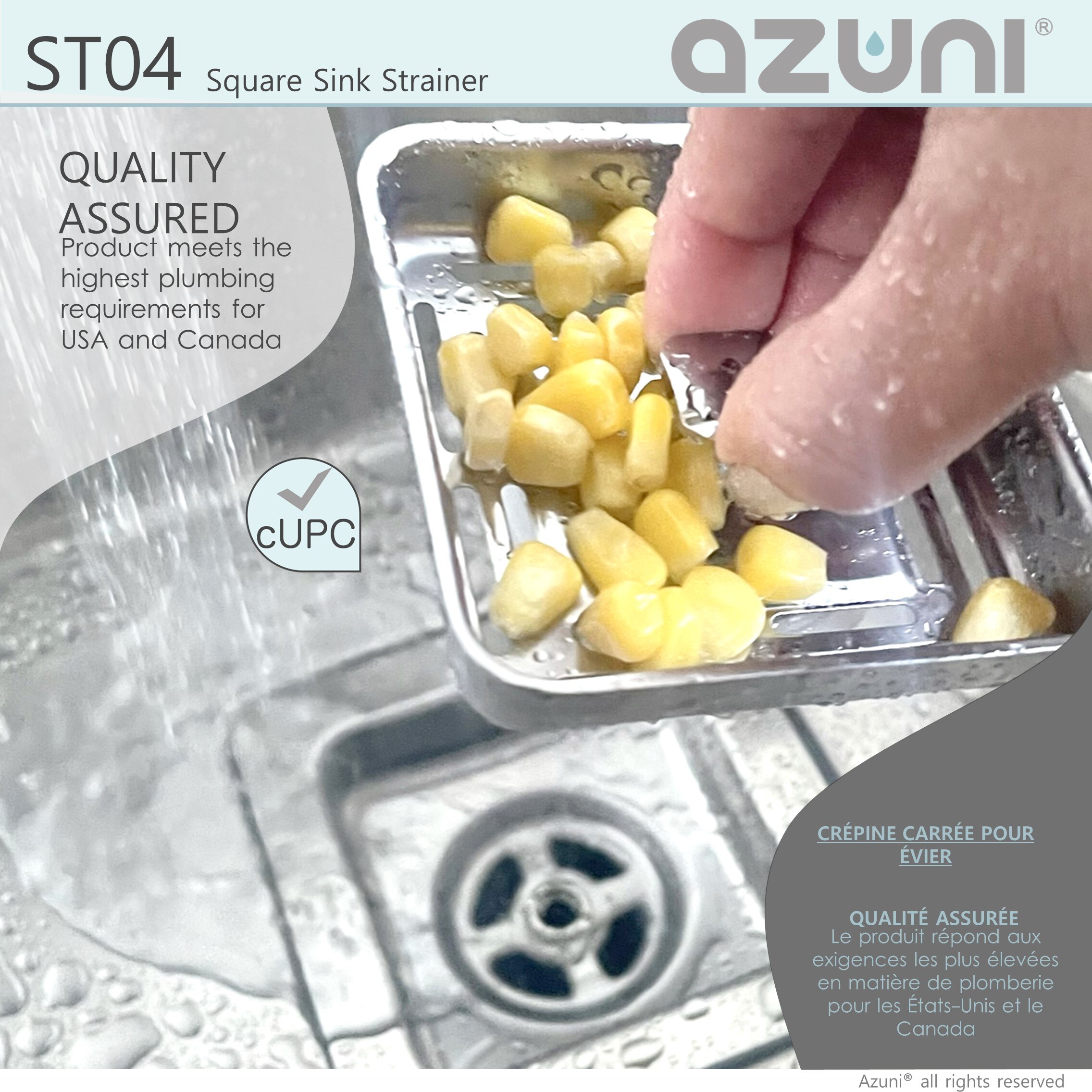 Azuni ST04 Kitchen-Sink-Strainers - View #7