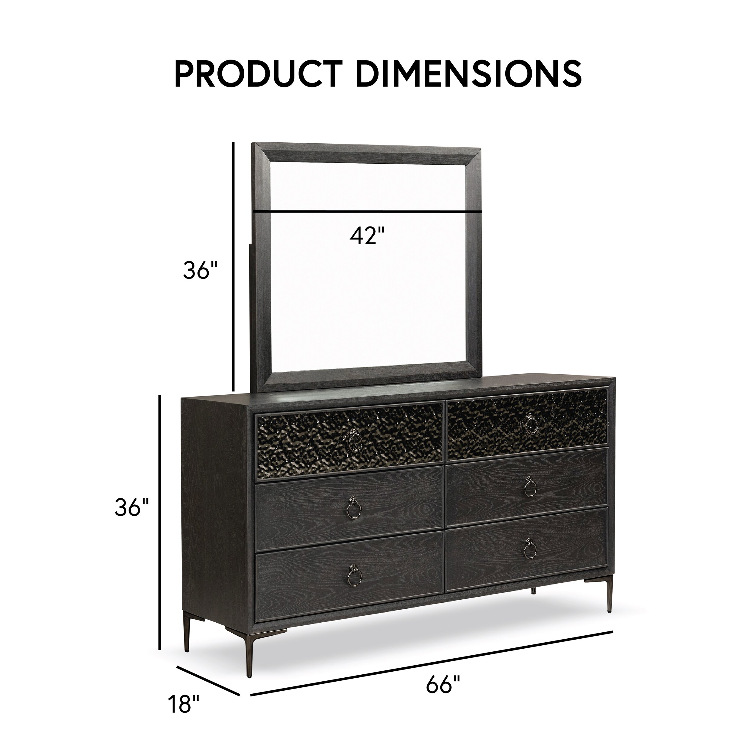 Furniture of America IDF-79008ESQNDM Bedroom-Sets - View #5