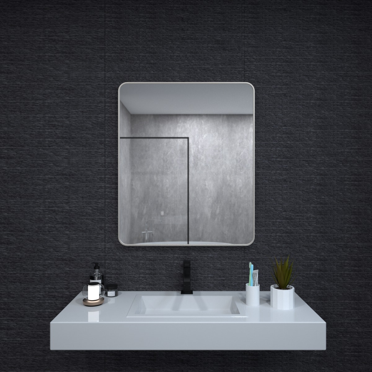 ToolCat SF1-24-YT Framed-Bath-Mirrors - View #7