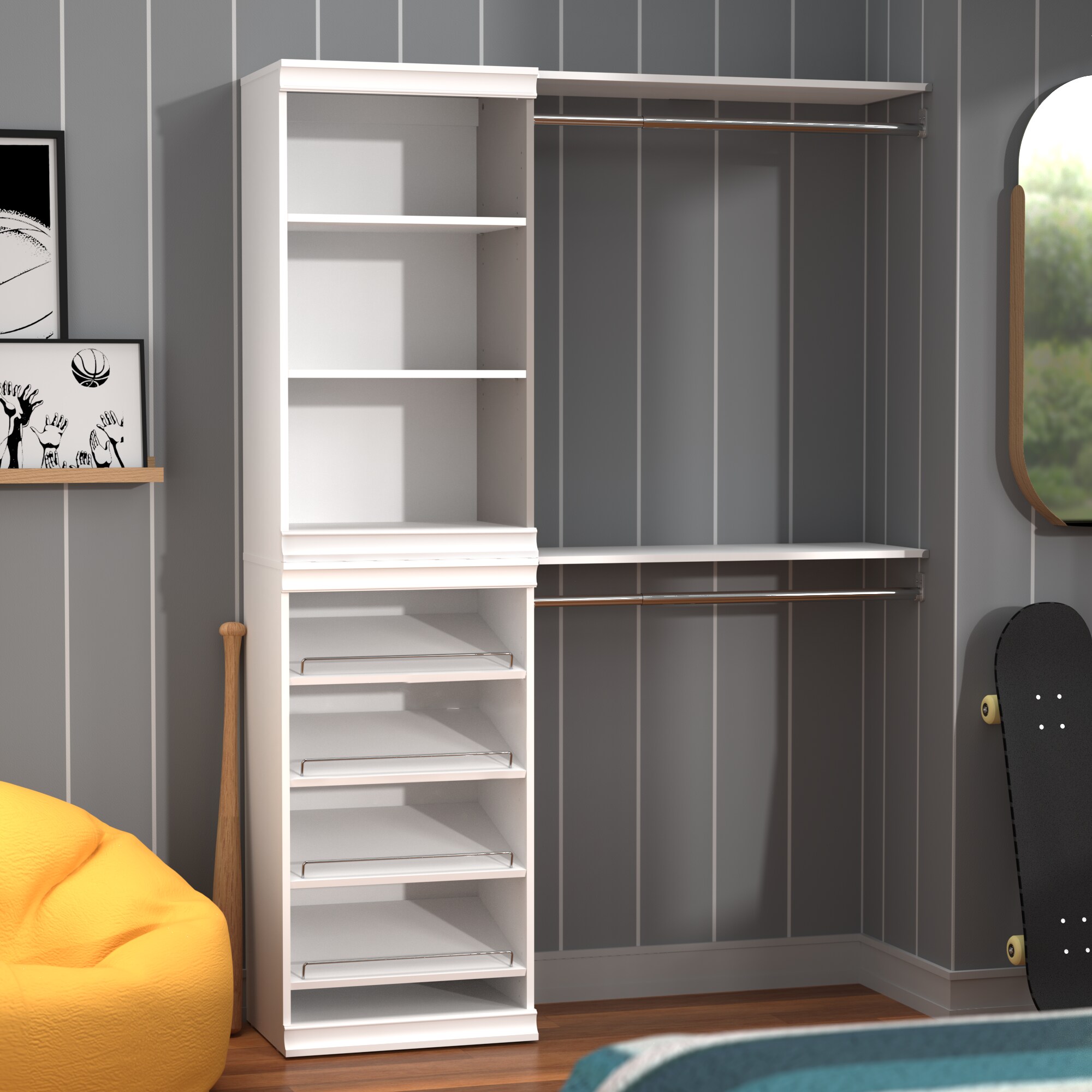 ClosetMaid 10000-04800 Wood-Closet-Kits - View #3
