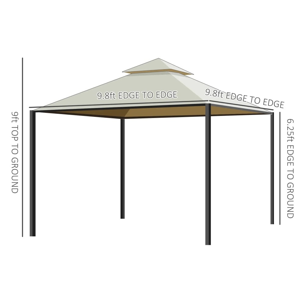 Lycvki GZB-70 Wood-Resin-Gazebos - View #8