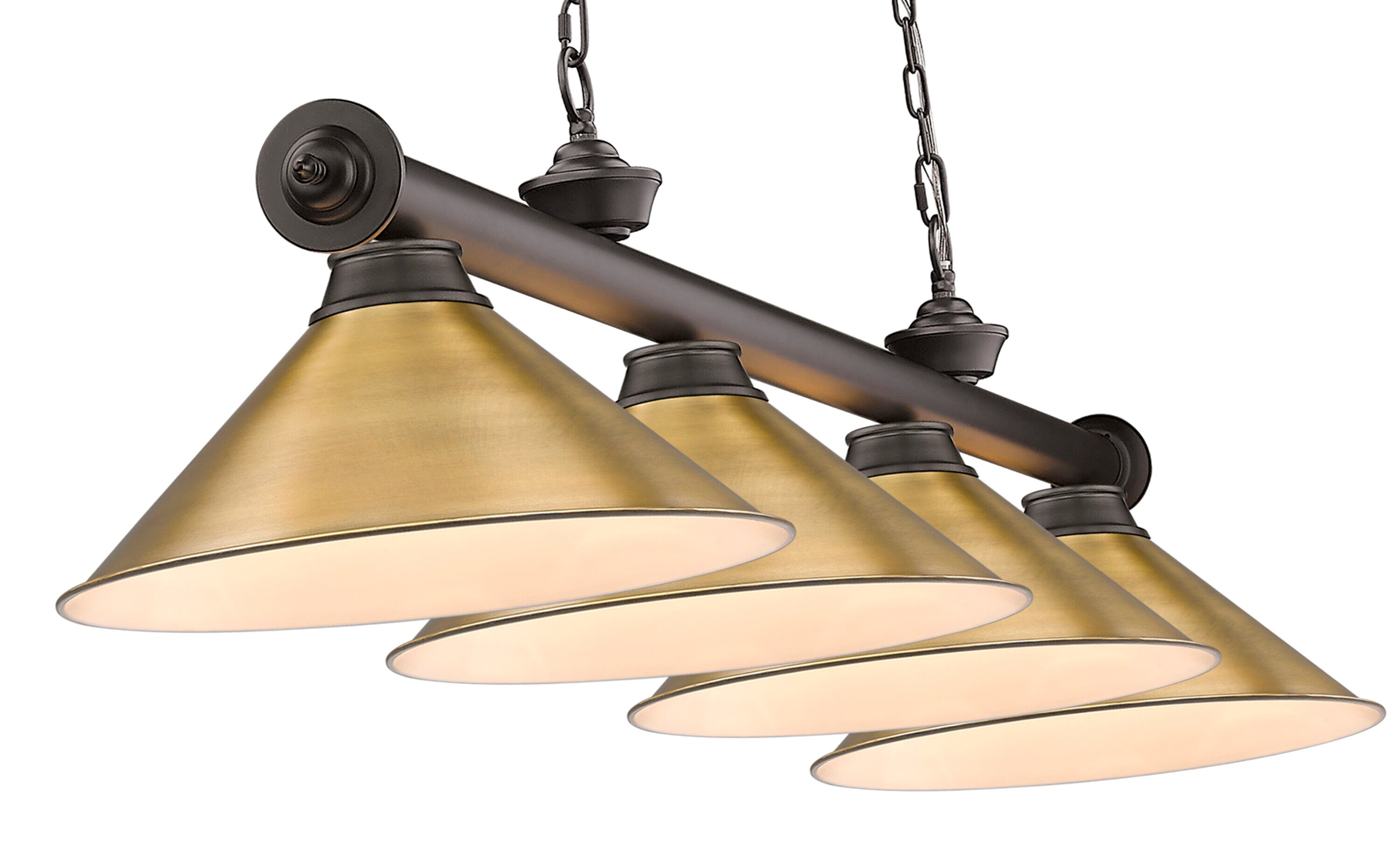 Z-Lite 2306-4BRZ-RB15 Pool-Table-Lighting - View #4