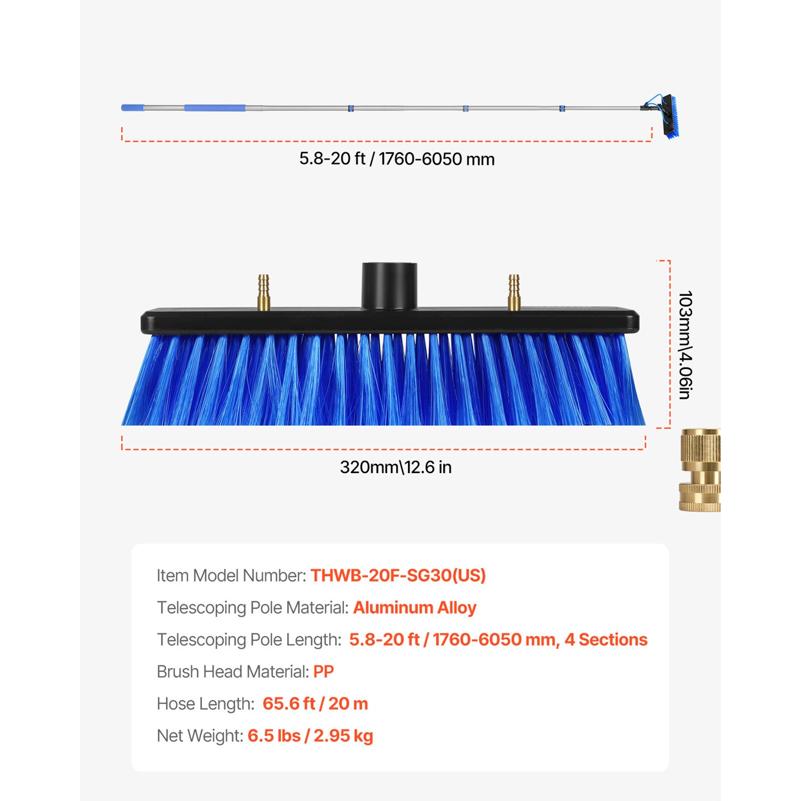 VEVOR SCTYNDCBQJTJ09193V0 Automotive-Cleaning-Brushes - View #7