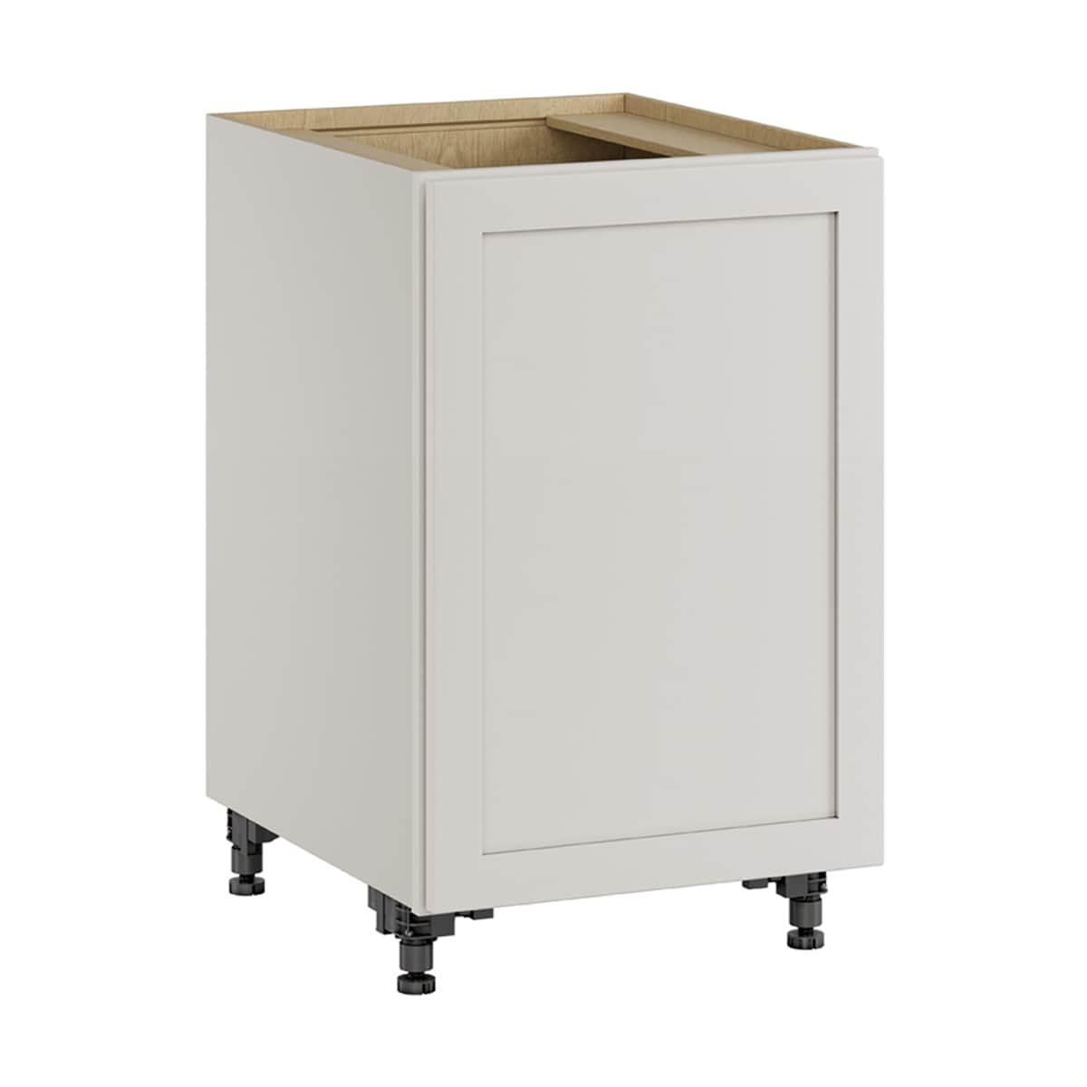 Whalen CLICK-IT LWSCLICK-05G Windsor Lane 21-in W x 34.5-in H x 24-in D Light Gray Birch Base Ready to assemble Plywood Cabinet (Raised Panel Shaker)