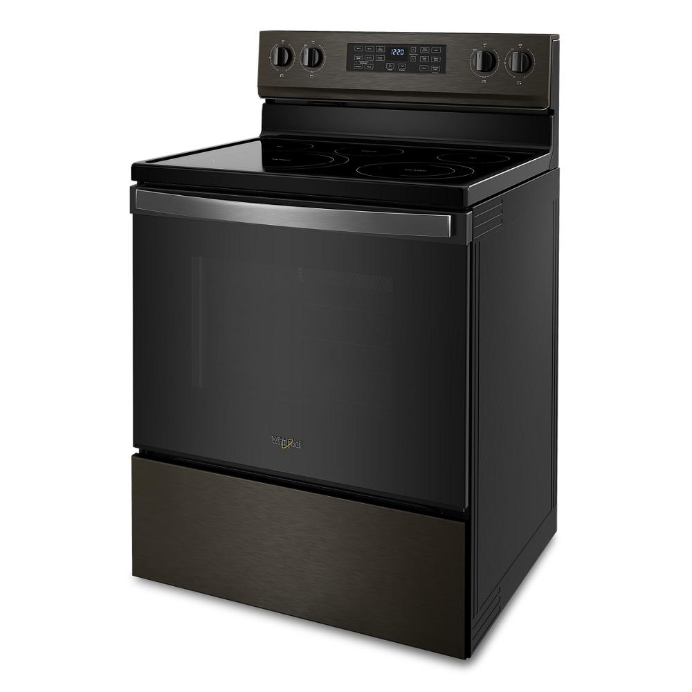 Whirlpool black outlet stainless oven