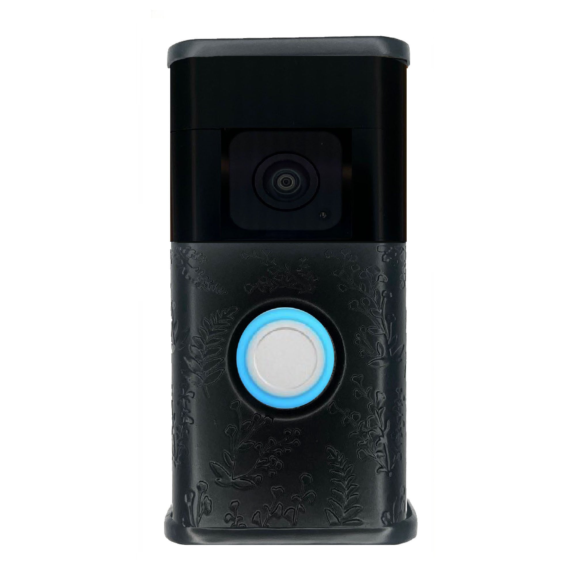 Michael Healy MHVR30106 Video Doorbell Decorative Covers (R3 Collection) Black Doorbell skin