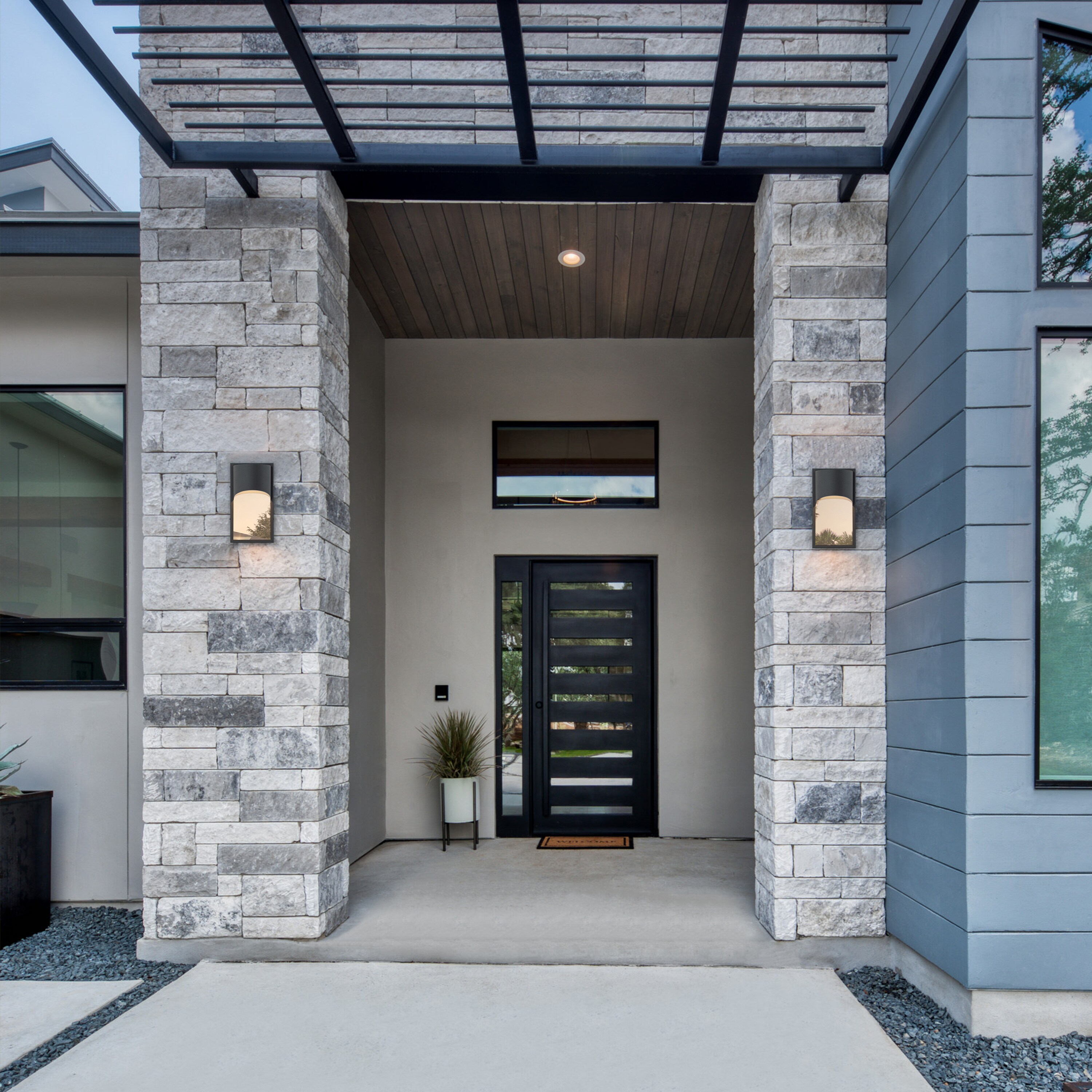 C Cattleya LLA2402-W Outdoor-Wall-Lighting - View #2