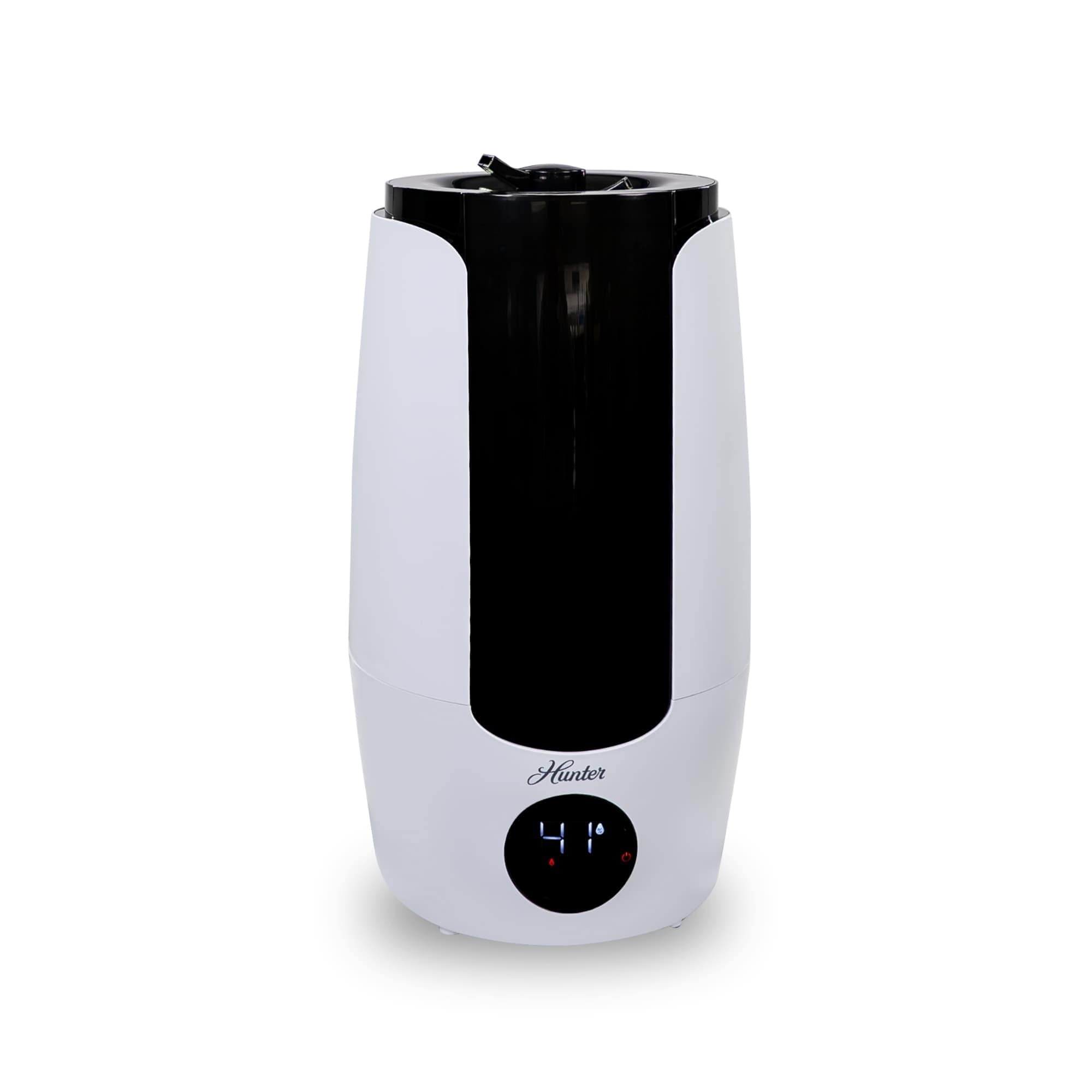 Hunter Aspire Ultrasonic Humidifier 2.19 Gal Capacity  and Coverage up to  757  Sq. Ft. - White