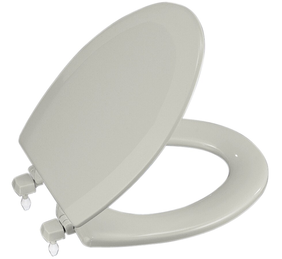 KOHLER Triko Ice Grey Elongated Toilet Seat in the Toilet Seats ...