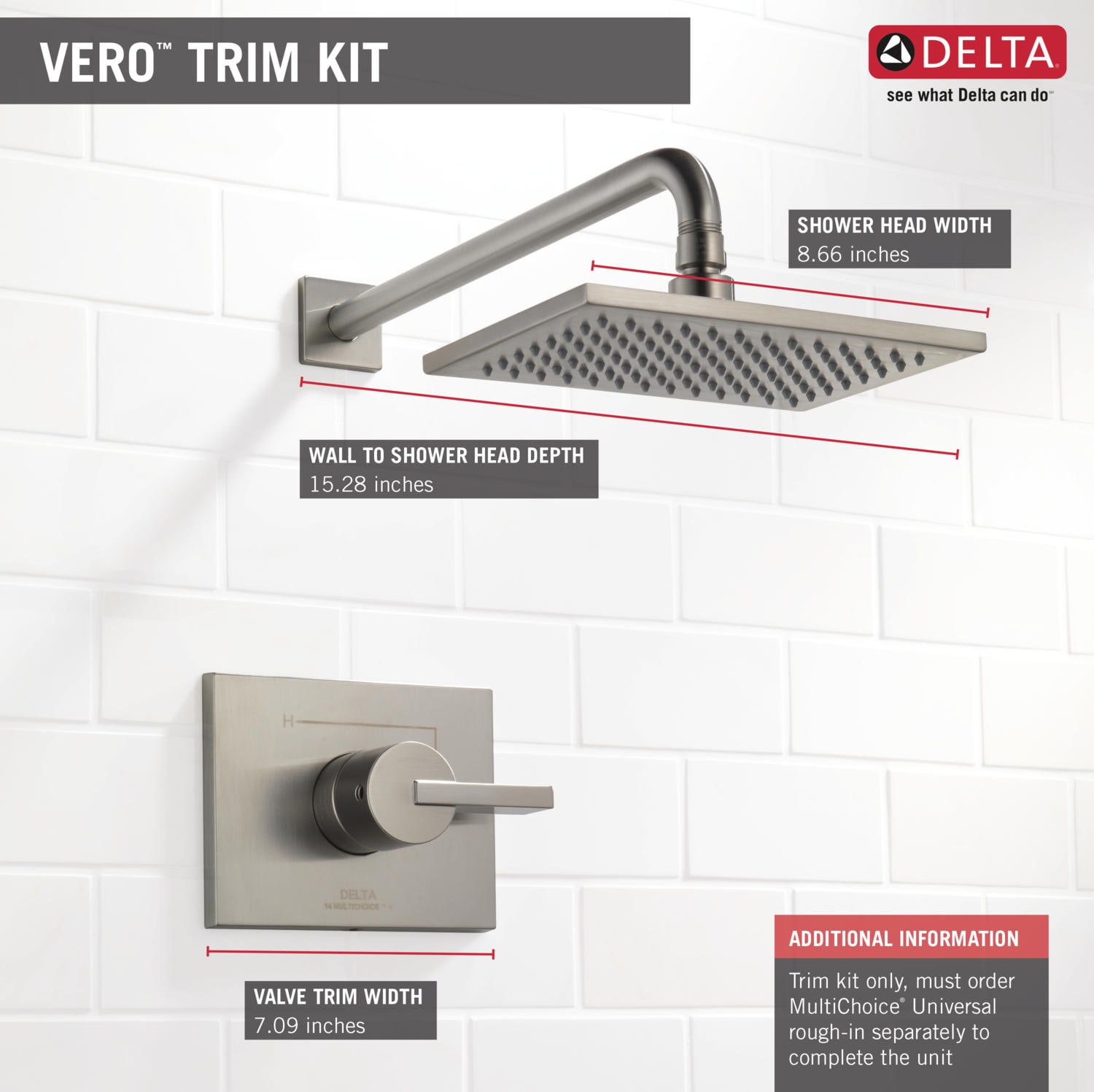 Delta T17253-SS Tub-Shower-Faucets - View #5