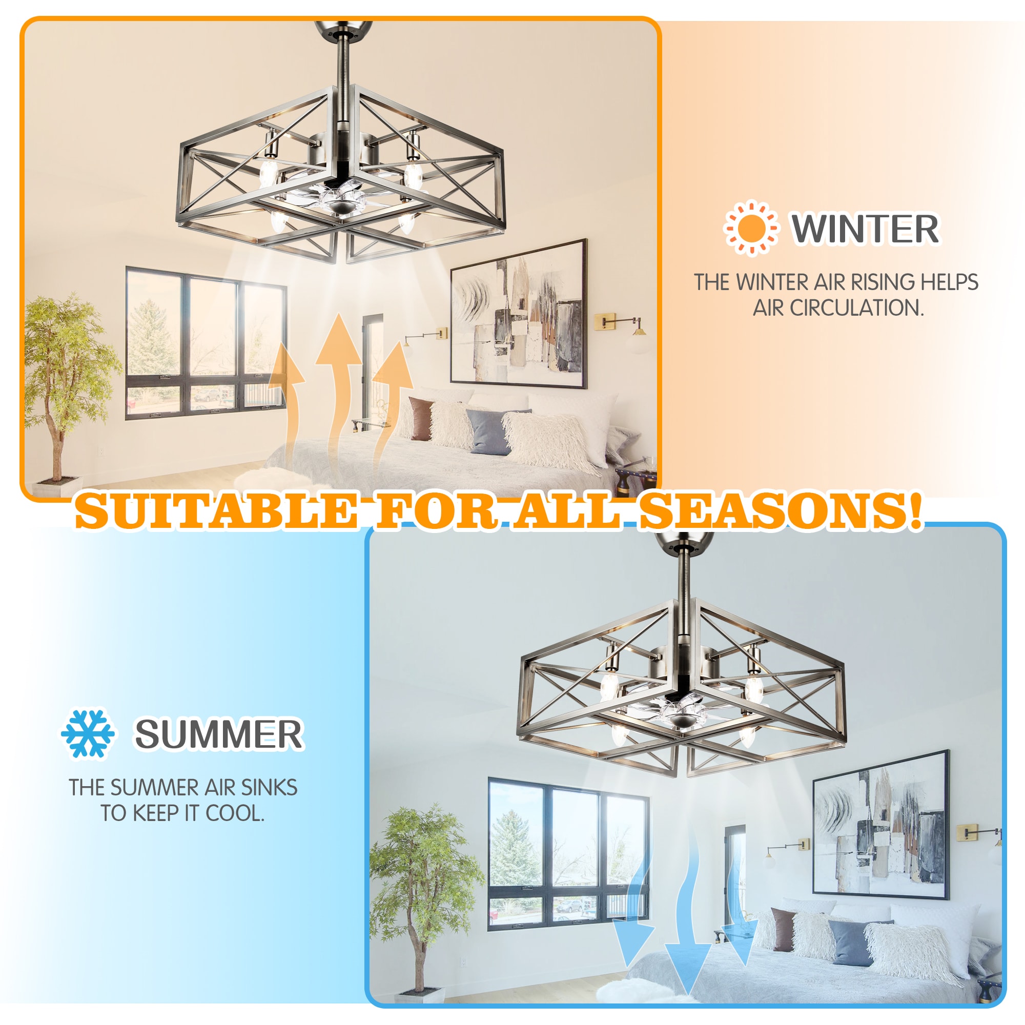 Bella Depot WSFSD2061 Ceiling-Fans - View #5