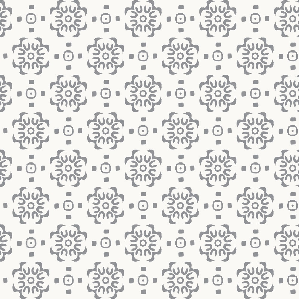Tempaper DT15074 28-Sq. Feet Classic Grey Vinyl Tile Self-adhesive Peel and Stick Wallpaper