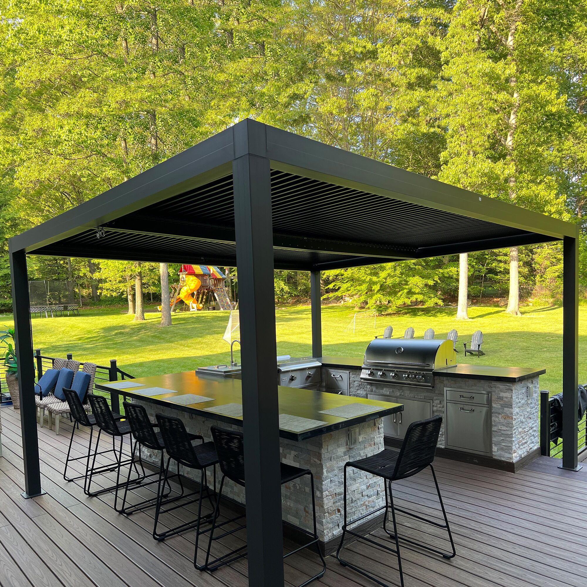 PURPLE LEAF LS04BYXF1214-GY-DP10 Pergolas-2 - View #17